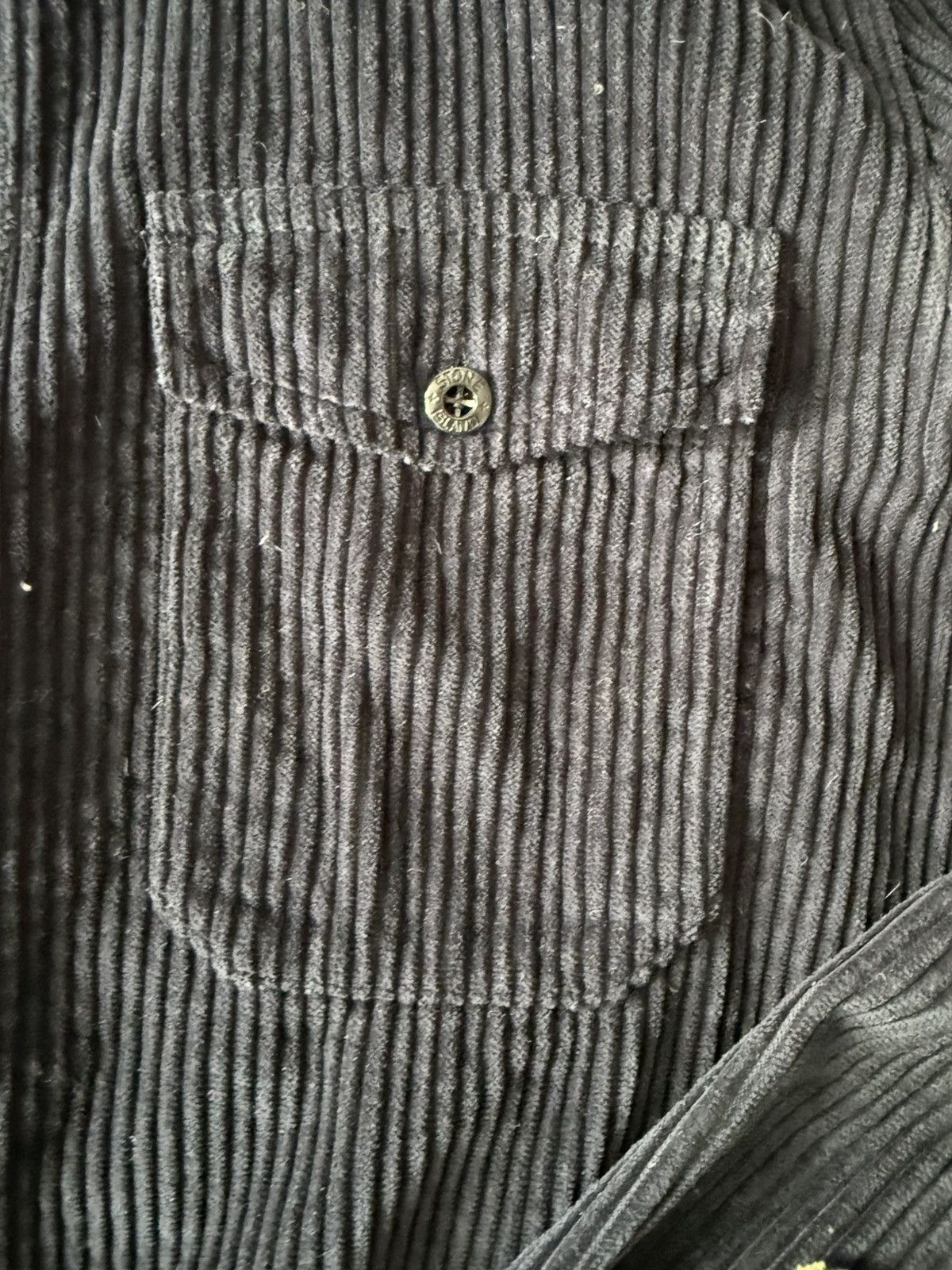 Stone Island Stone Island Corduroy Overshirt — Navy, Large Size US L / EU 52-54 / 3 - 3 Thumbnail