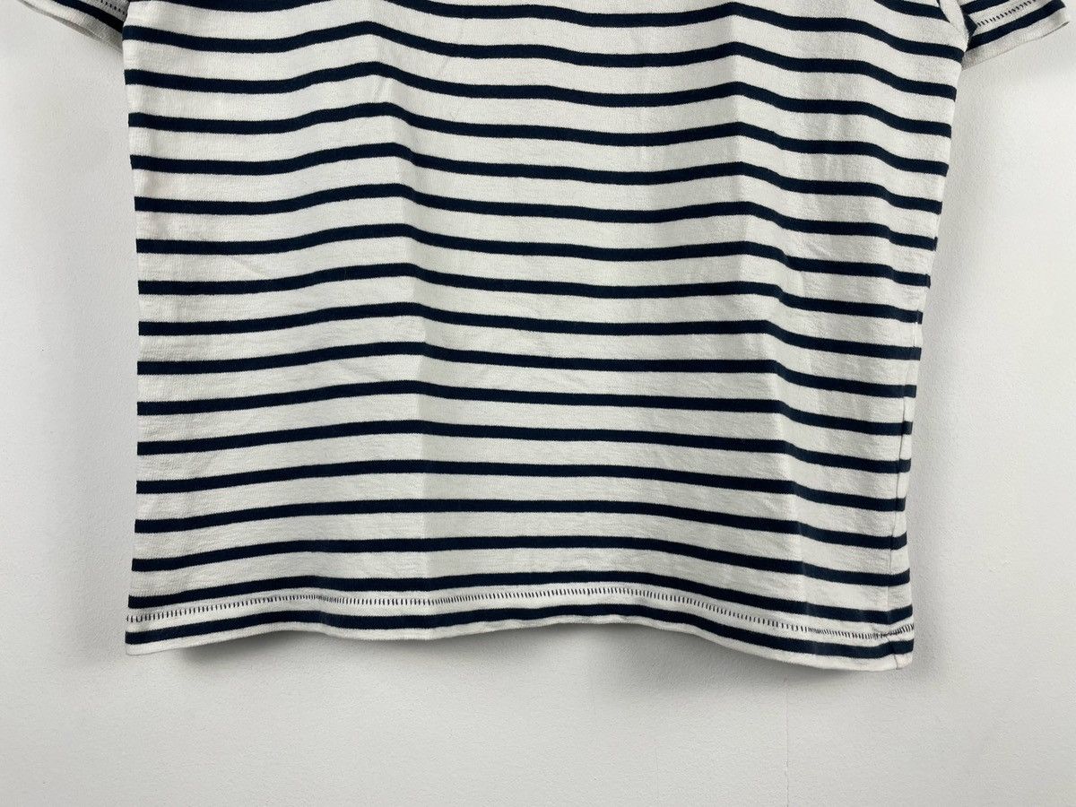 Kenzo Kenzo SS23 Striped Small Logo Short-Sleeves Tee Size US S / EU 44-46 / 1 - 8 Thumbnail
