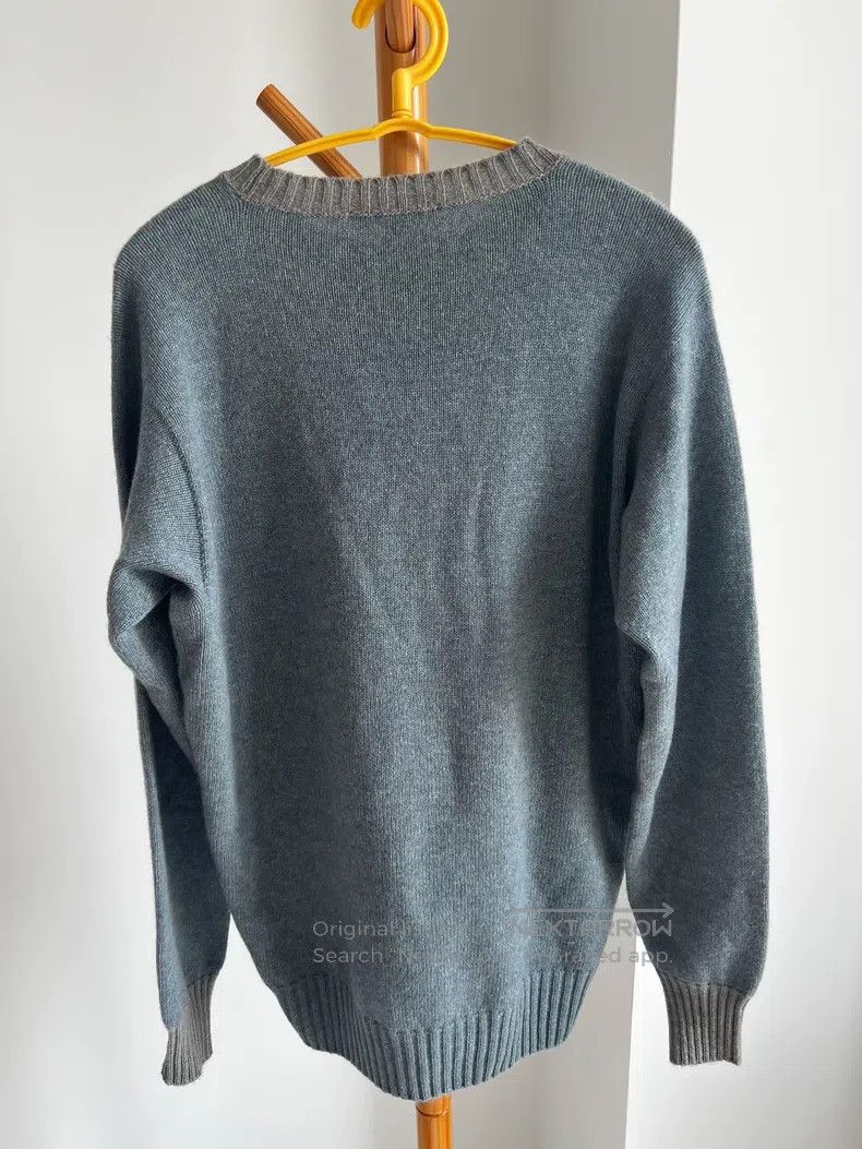 Loro Piana Loro Piana Pure cashmere misty blue sweater Size US L / EU 52-54 / 3 - 2 Thumbnail