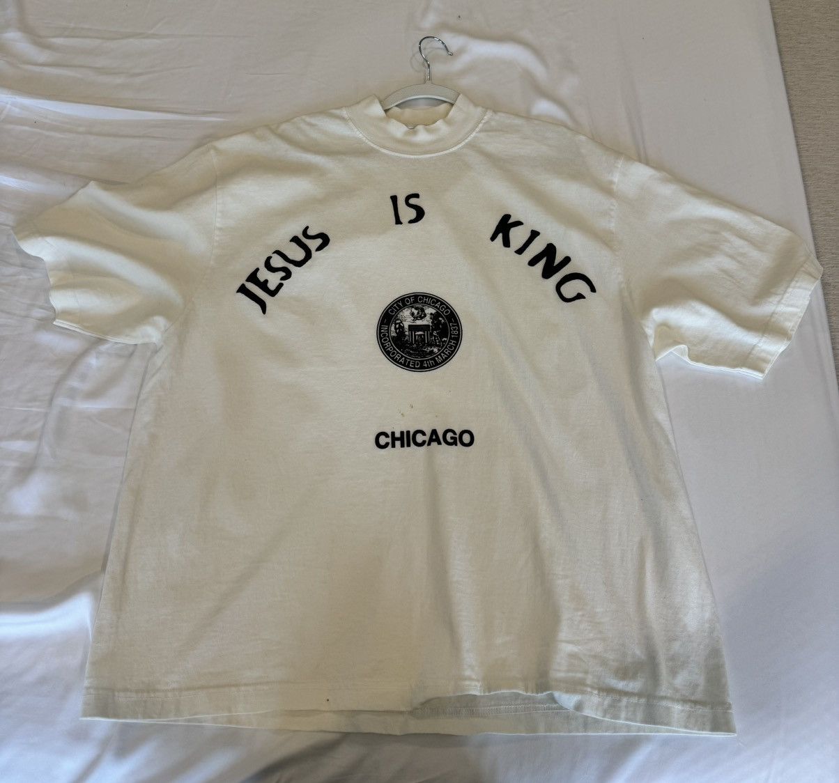 Kanye West Kanye West Jesus Is King Chicago Tee Size US M / EU 48-50 / 2 - 1 Thumbnail