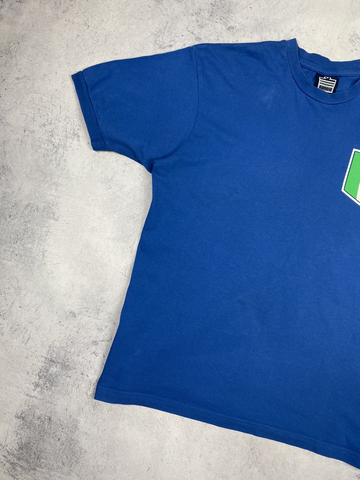 Vintage Vintage 00s Roberto Baggio #10 Italy Cotton T Shirt Jersey Size US L / EU 52-54 / 3 - 4 Thumbnail