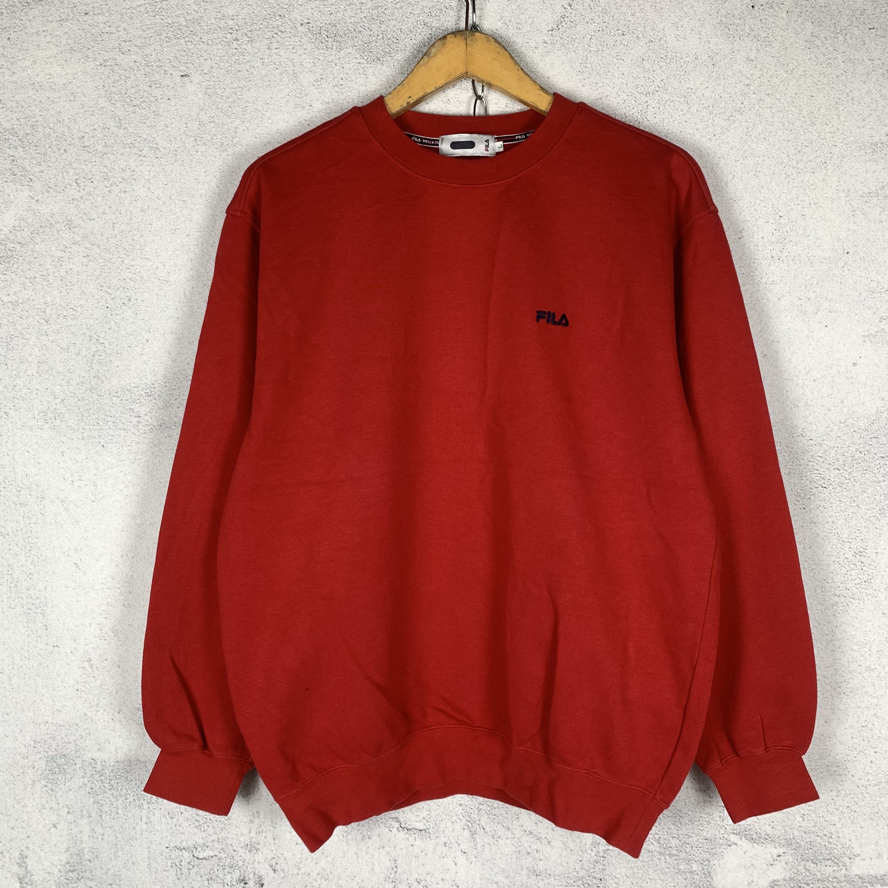Fila Fila Sweatshirt Crewneck Size US L / EU 52-54 / 3 - 3 Thumbnail