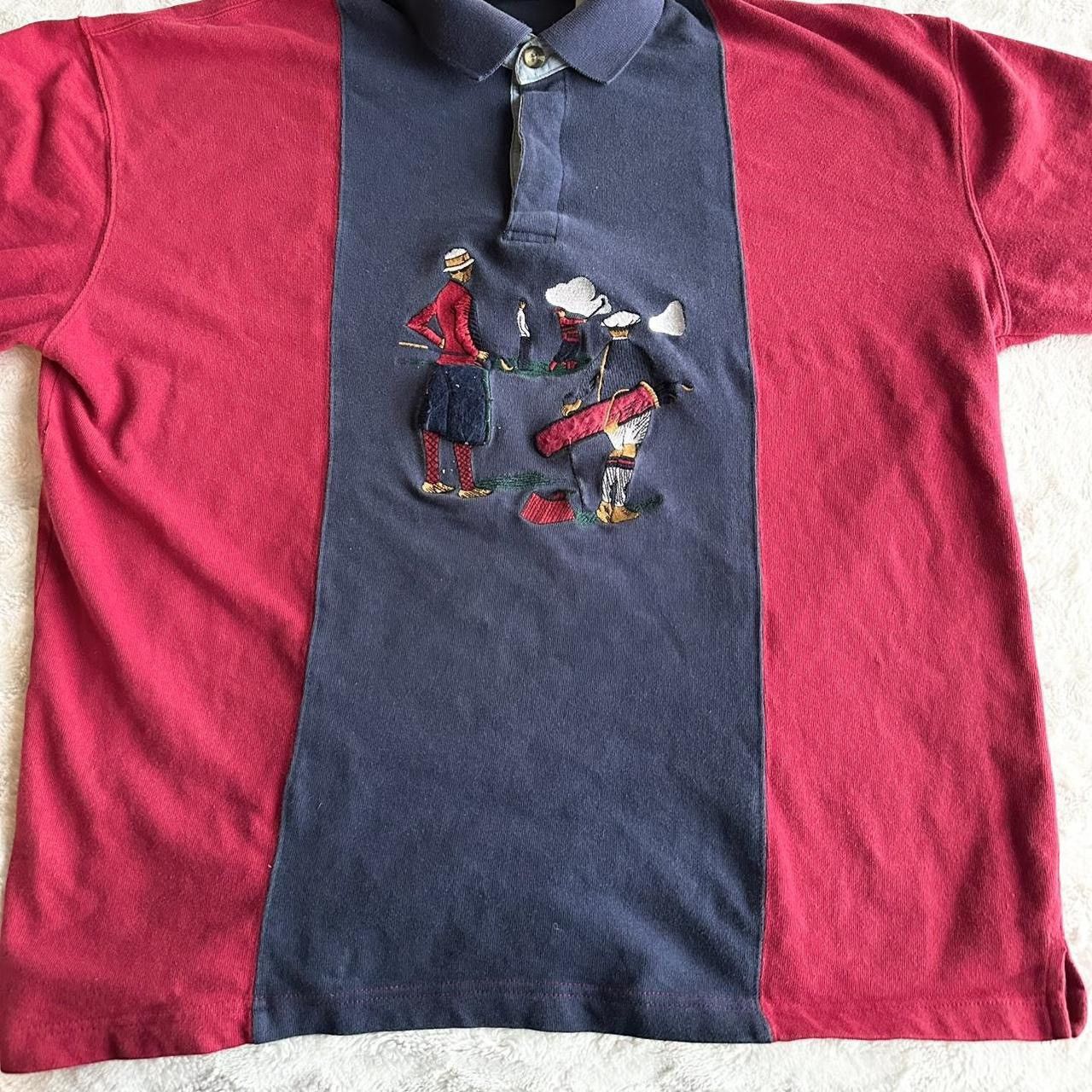 John Ashford Vintage John Ashford Golf Polo Shirt Mens XL Red Grandpa Vtg Size US XL / EU 56 / 4 - 4 Thumbnail