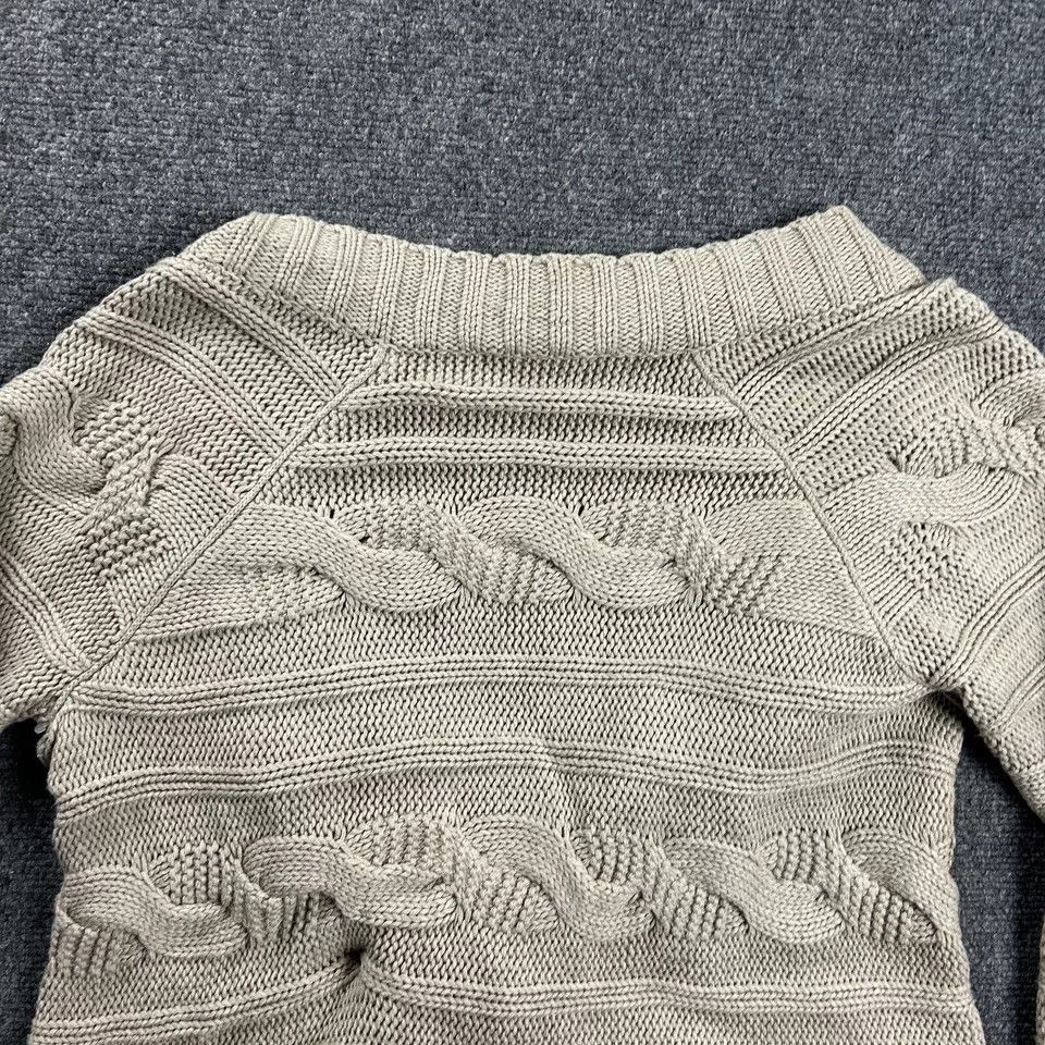 White + Warren White + Warren Cardigan Womens Small Knit Sweater Cotton Size S / US 4 / IT 40 - 5 Thumbnail