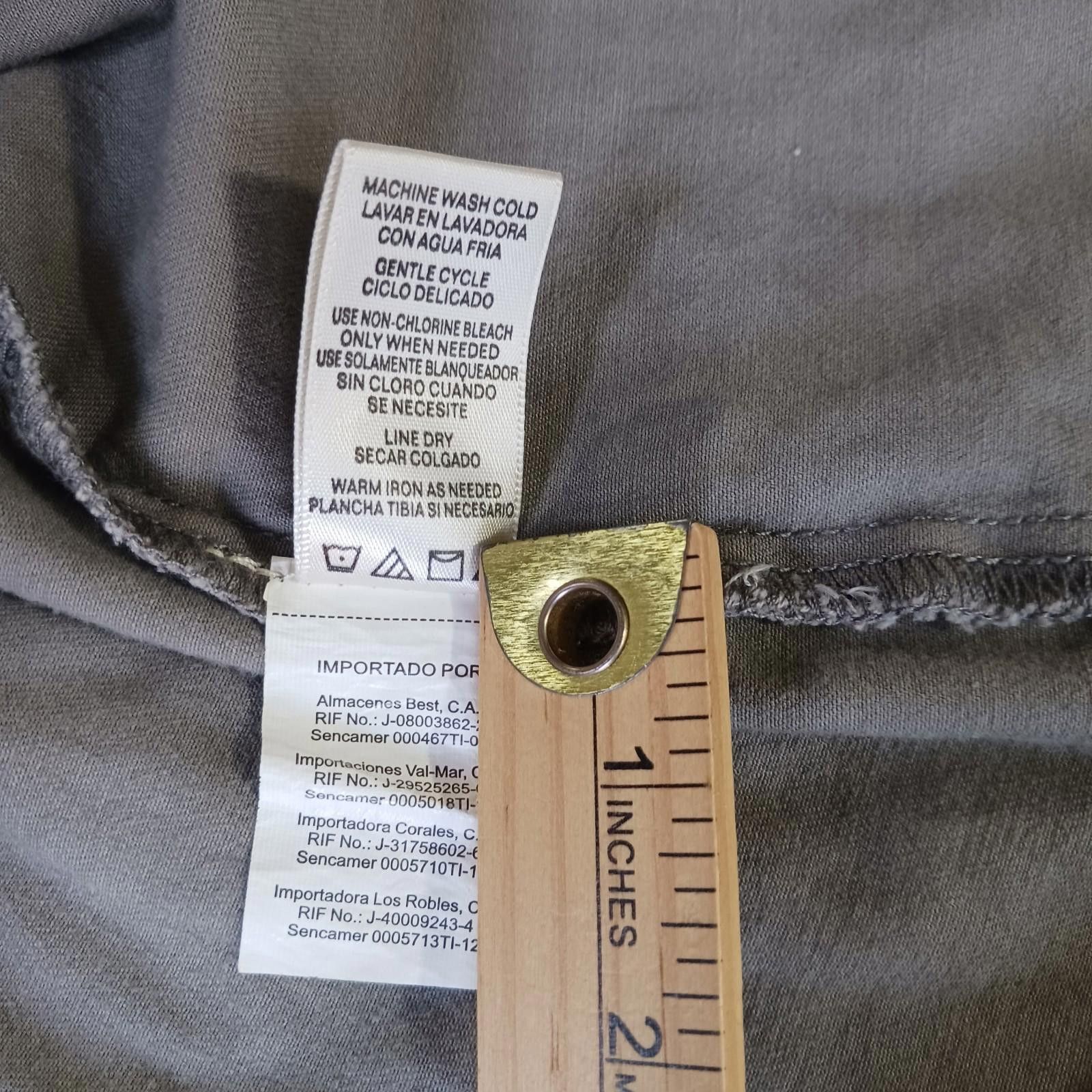 Other Funky Soul Womens Greenish Gray Snap Button Dress Size Small Size S / US 4 / IT 40 - 6 Thumbnail