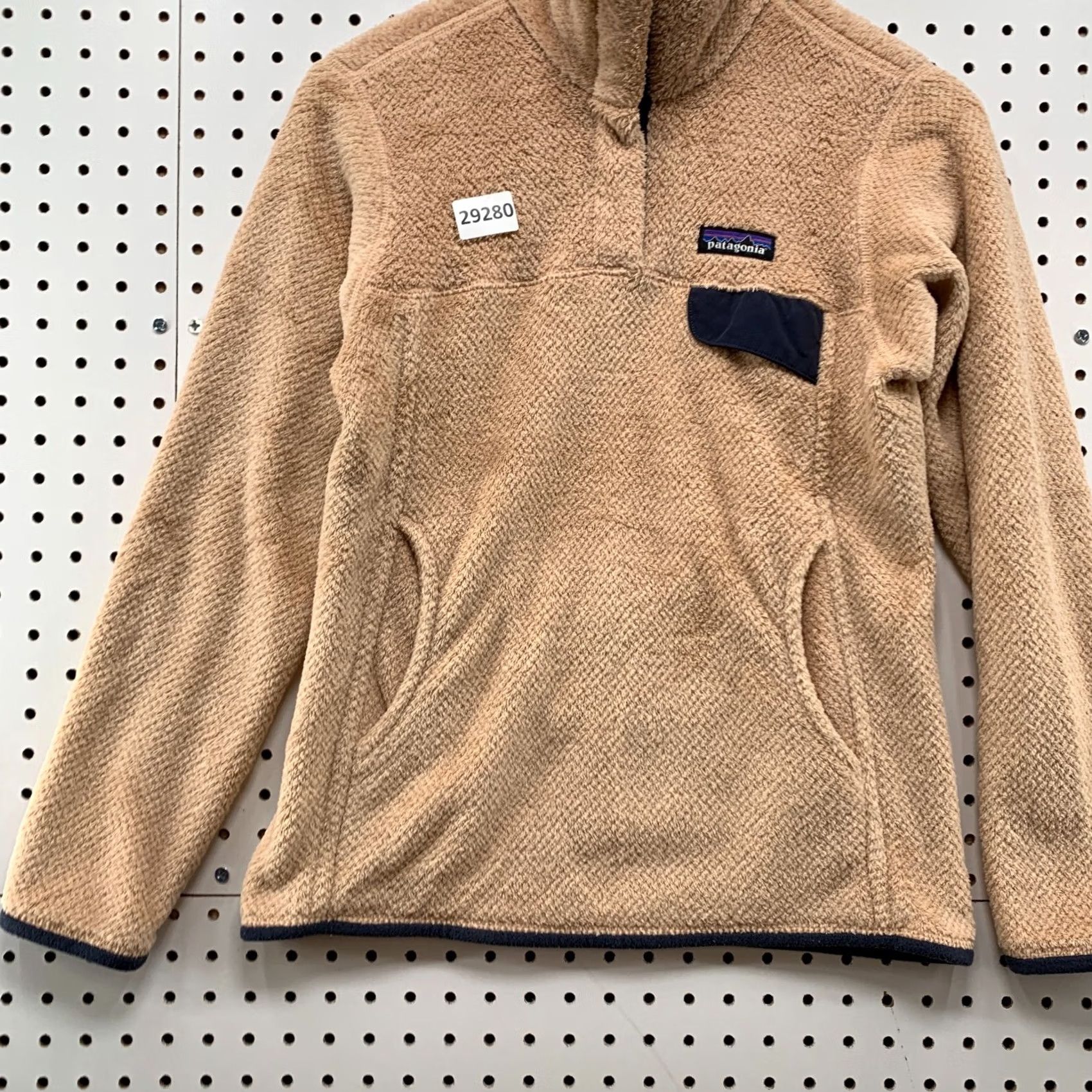 Patagonia Patagonia Re Tool Snap Sherpa Sweater Womens Small Brown Polartec Sherpa 17.5X24 Size S / US 4 / IT 40 - 6 Thumbnail