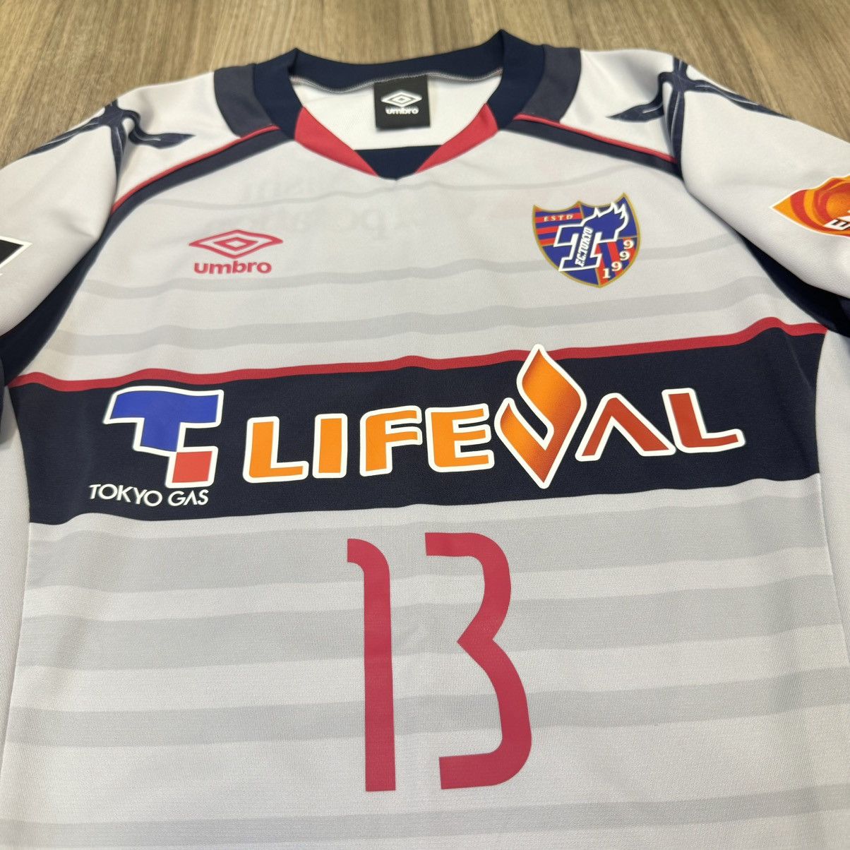Umbro FC Tokyo 2017 away shirt #13 yoshito Size US S / EU 44-46 / 1 - 3 Thumbnail