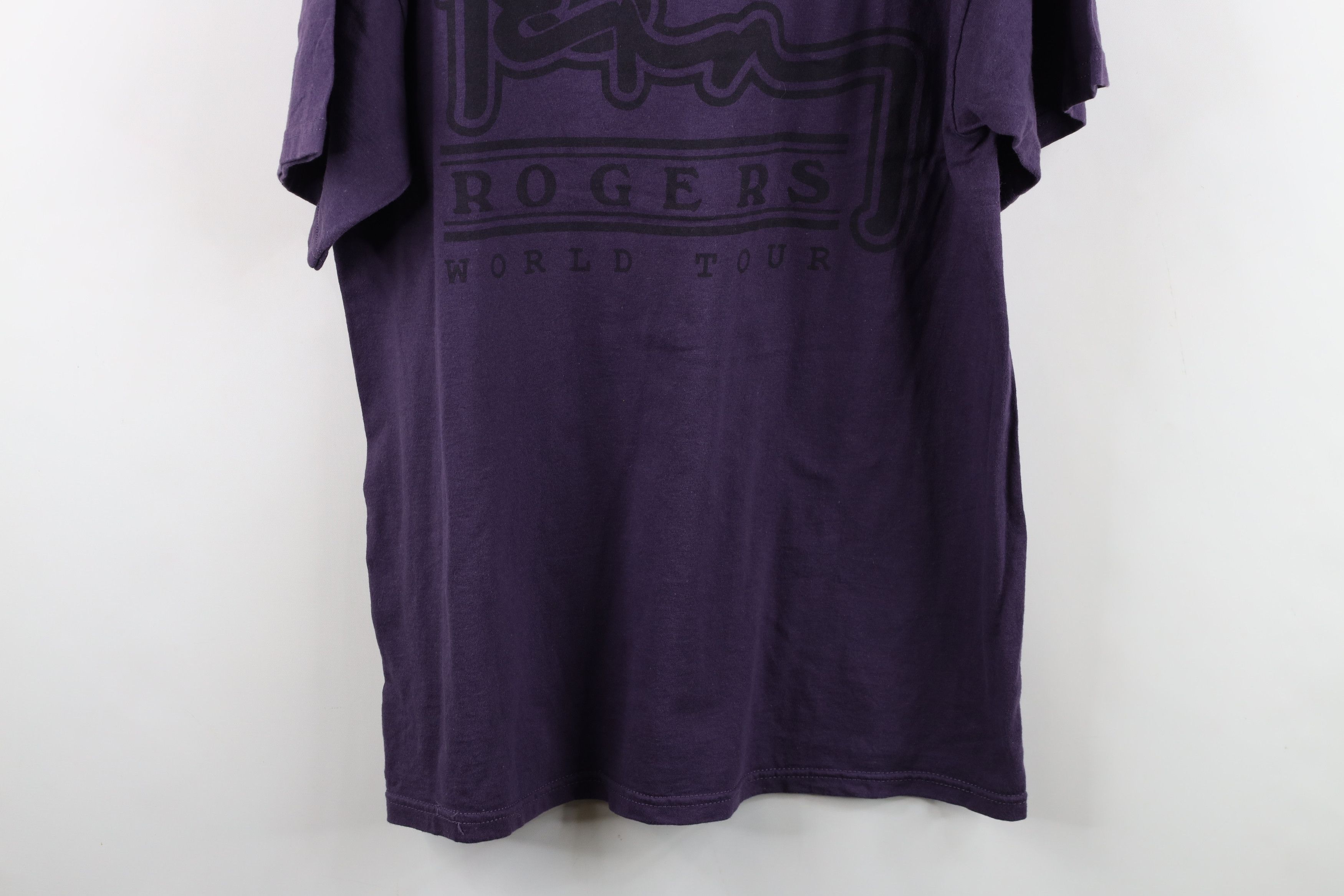 Vintage Vintage 90s Tour Kenny Rogers Band Short Sleeve T-Shirt Size US L / EU 52-54 / 3 - 14 Thumbnail