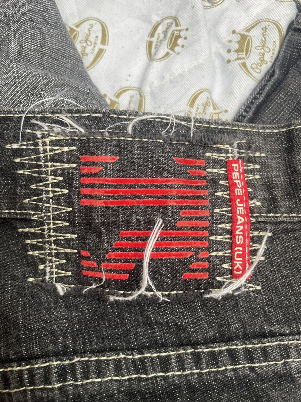 JNCO Pepe Jeans UK Baggy Custom Denim Size US 39 - 11 Thumbnail