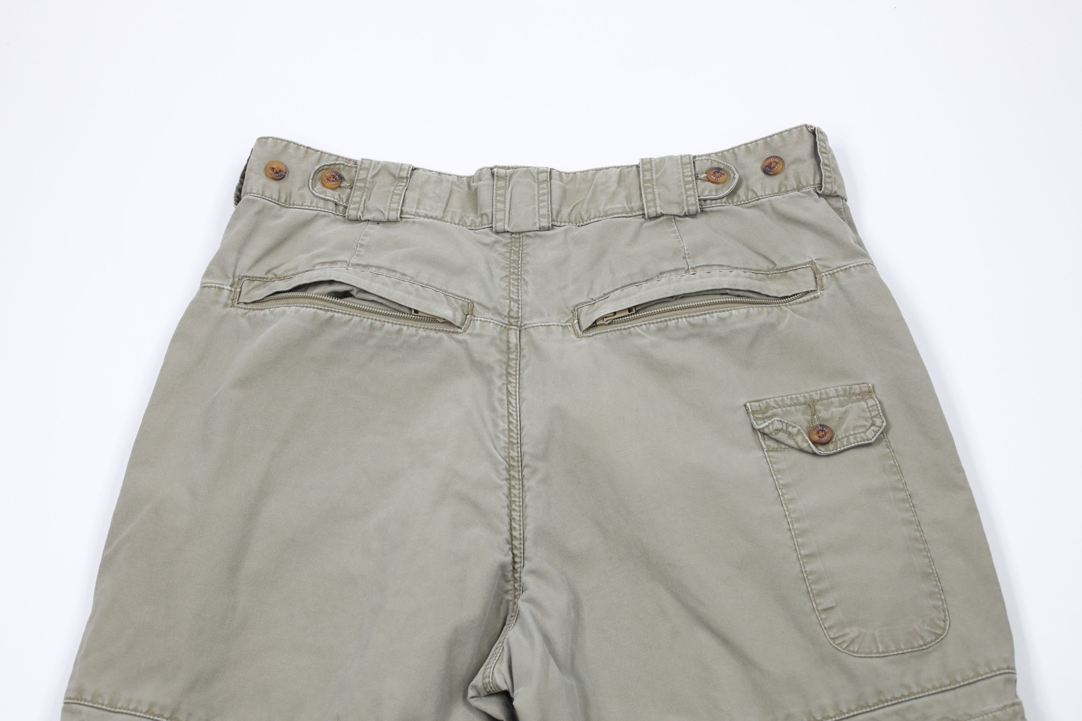 Cabelas × Vintage Vintage 90s Cabelas Wide Leg Convertible Cargo Pants Shorts Size US 36 / EU 52 - 13 Thumbnail