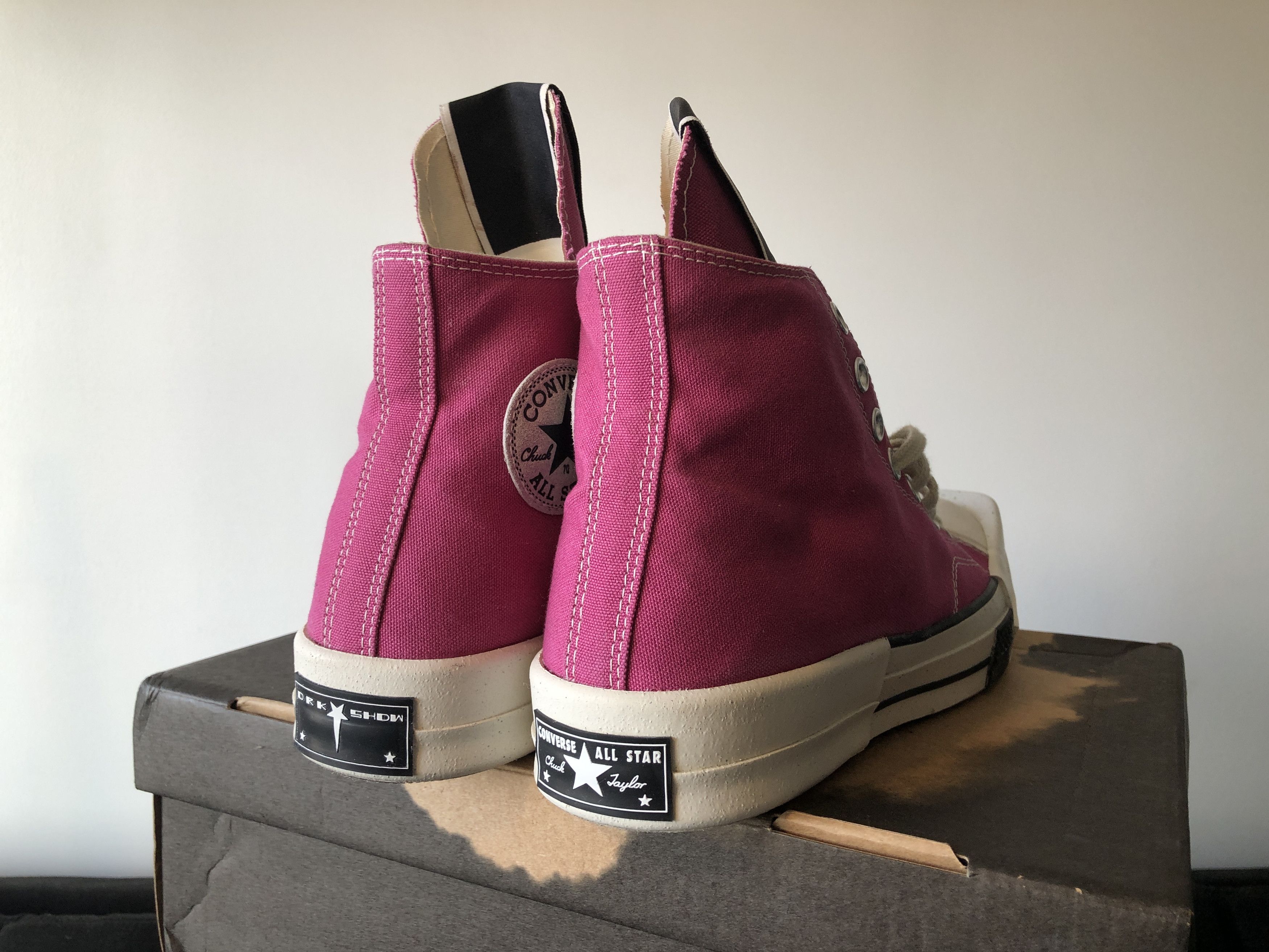 Rick Owens Drkshdw converse x drkshdw turbodrk Size US 10 / EU 43 - 4 Thumbnail