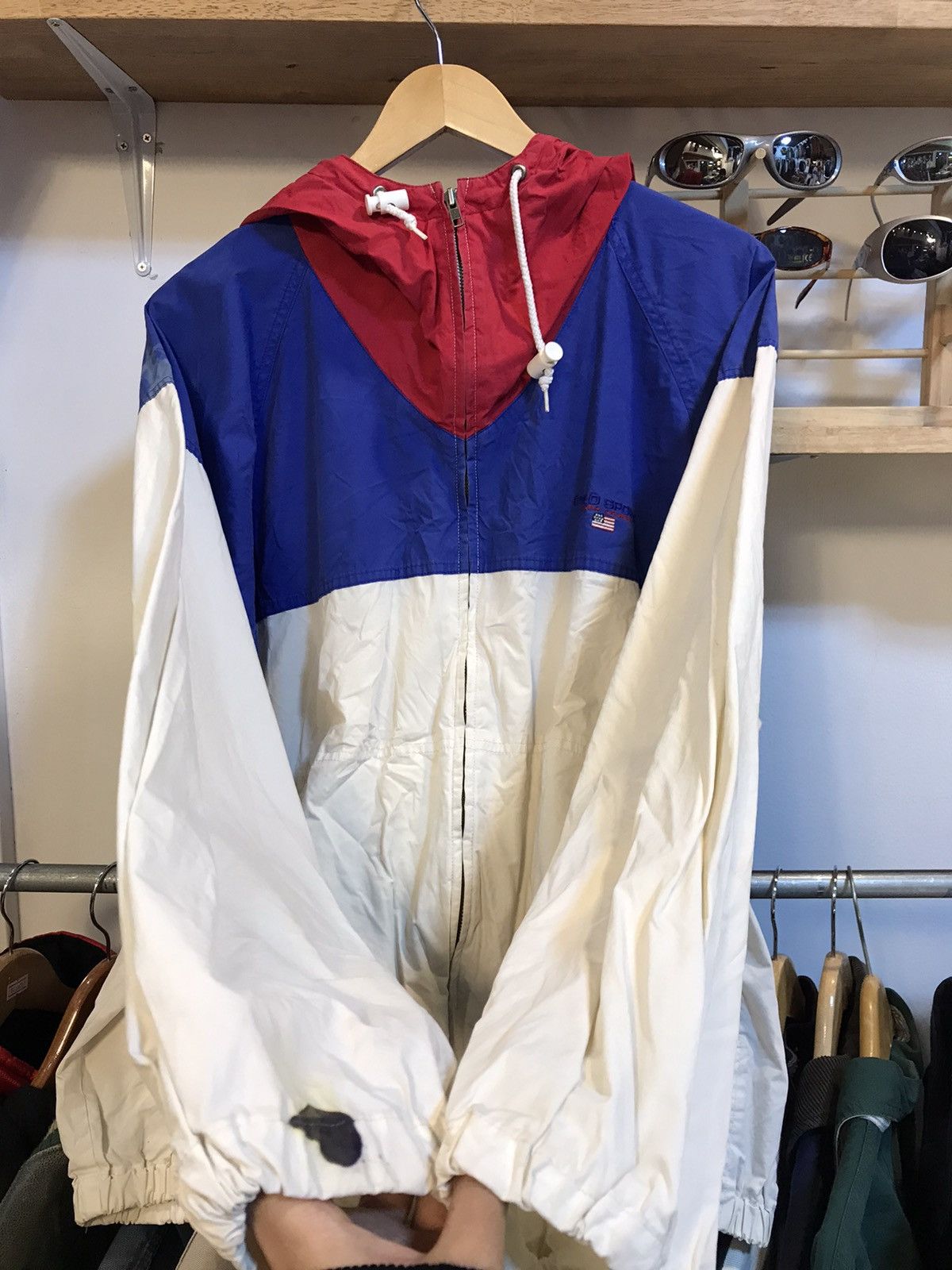 Polo Ralph Lauren × Vintage Vintage Polo Sport By Ralph Lauren Jacket Size US L / EU 52-54 / 3 - 3 Thumbnail