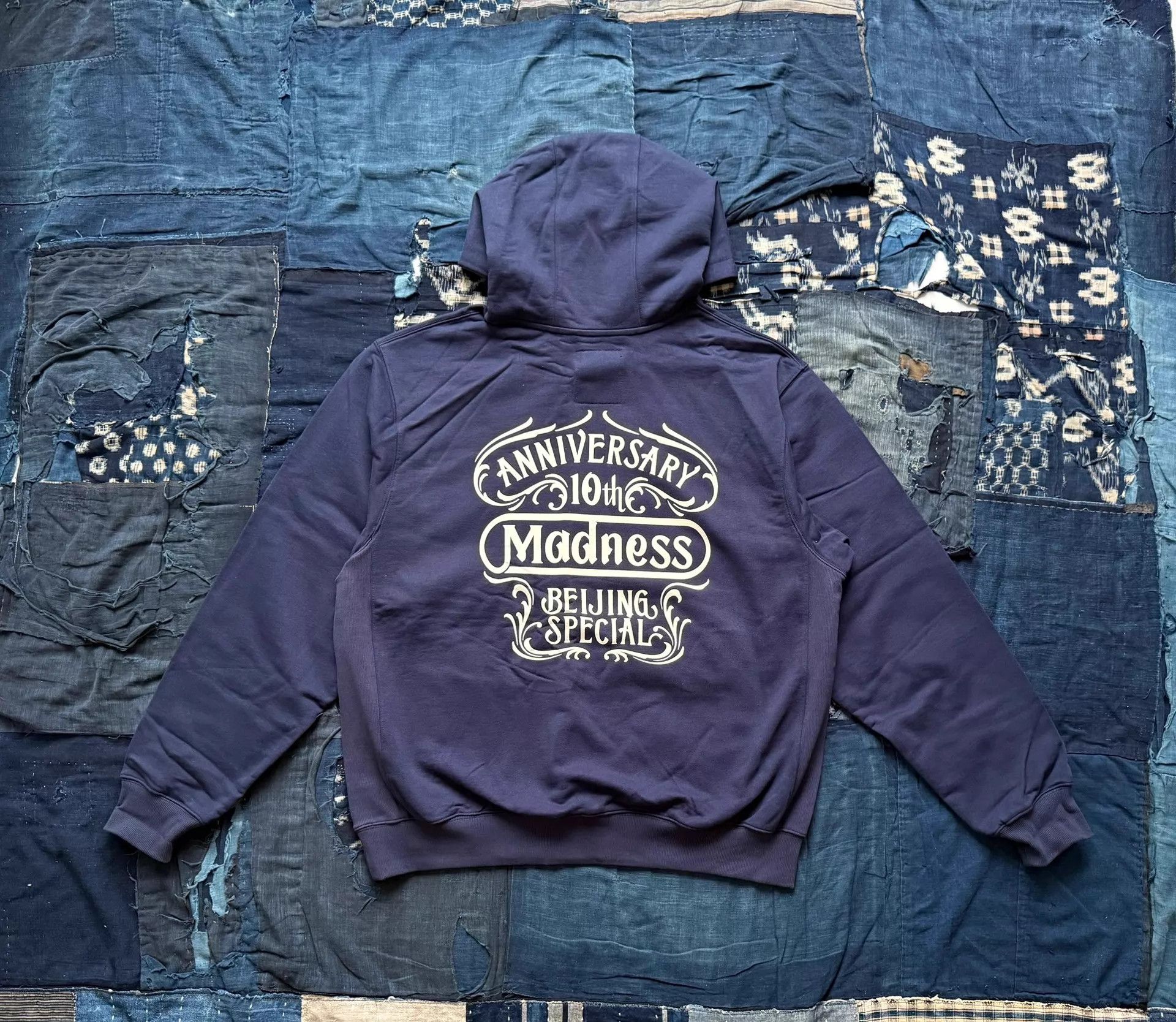 Madness MADNESS 10th Beijing Limited Blue L MDNS Hoodie Size US L / EU 52-54 / 3 - 1 Thumbnail
