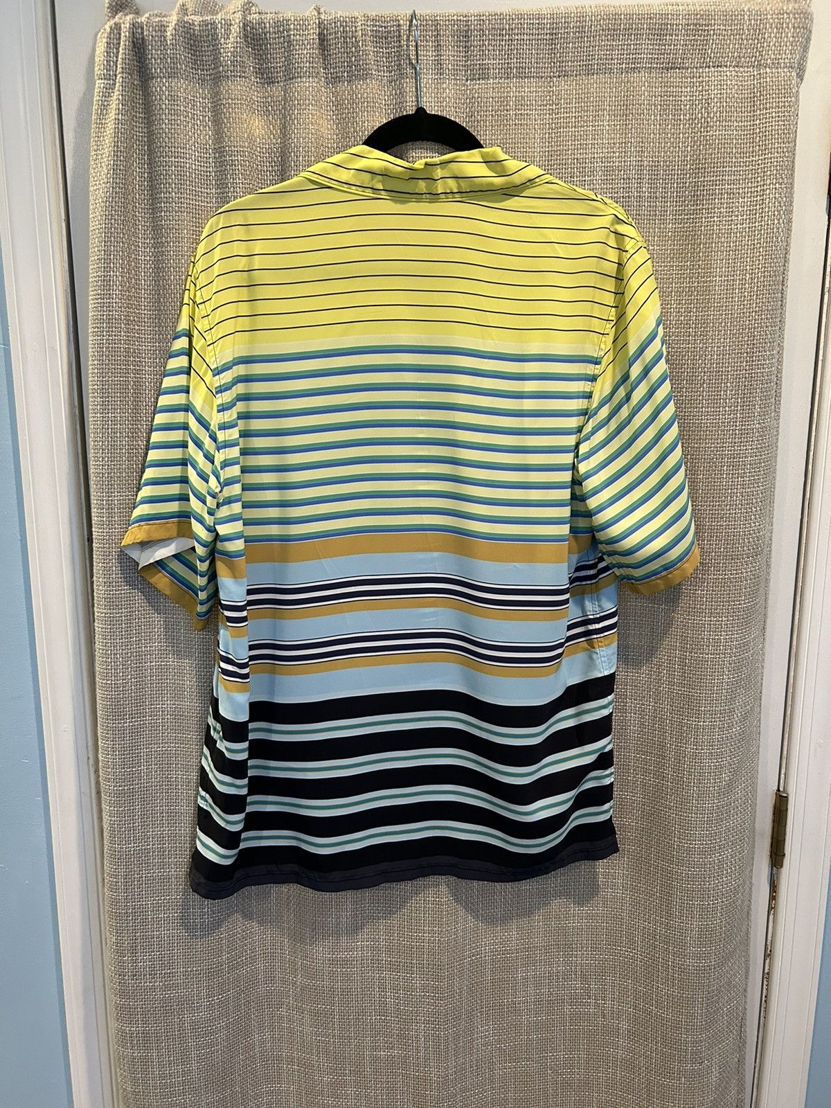 Prada Prada Striped Beach Camp Shirt Size US L / EU 52-54 / 3 - 3 Thumbnail