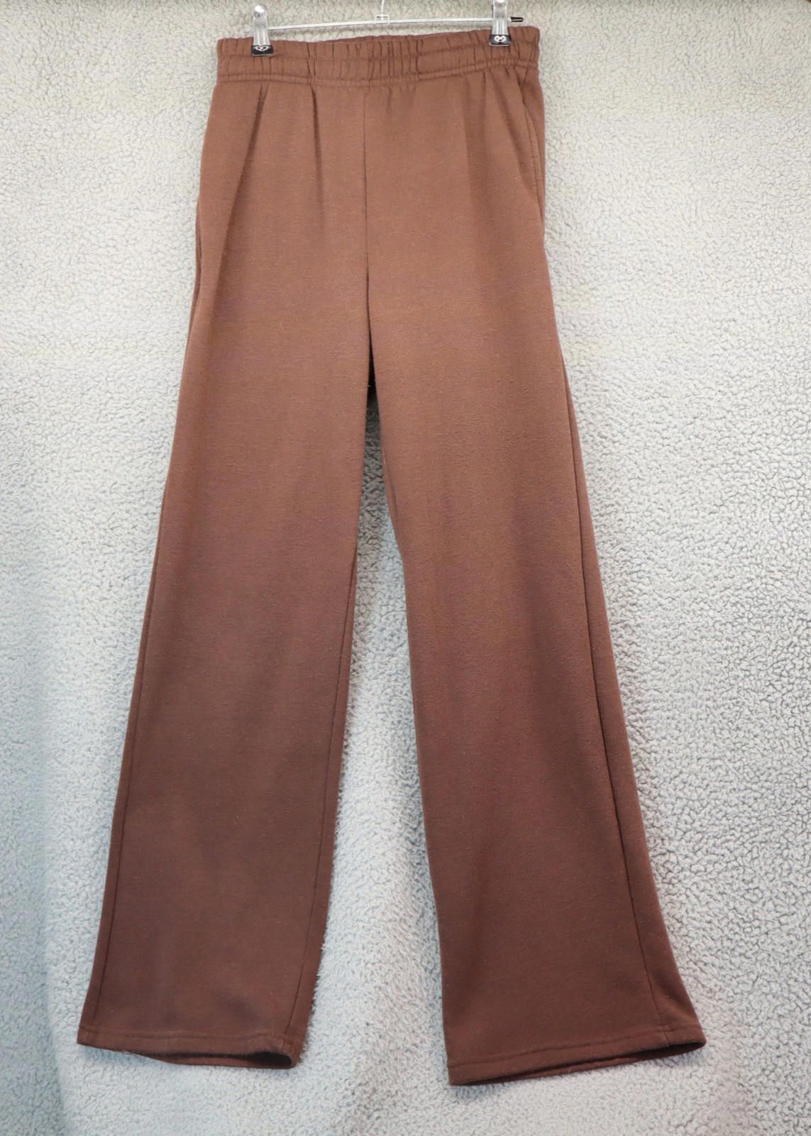 Other Sweatpant Women Small Brown Wide Leg Elastic Better Together Size 28" / US 6 / IT 42 - 1 Thumbnail