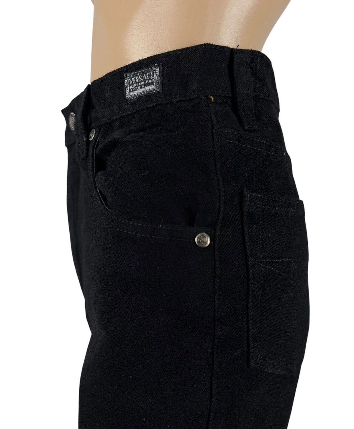 Versace Jeans Couture × Vintage Versace Jeans Couture Vintage Deadstock Jeans size 27 Size 27" / US 4 / IT 40 - 8 Thumbnail