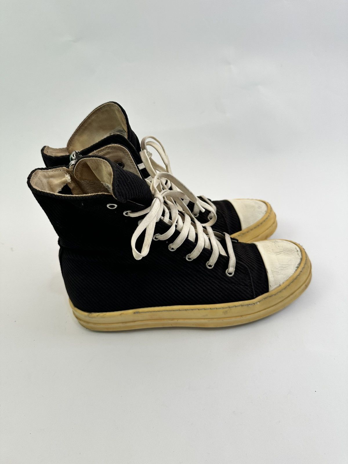 Rick Owens Drkshdw RICK OWENS Drkshdw High Sneaker Size 42 EU Size US 9 / EU 42 - 3 Thumbnail