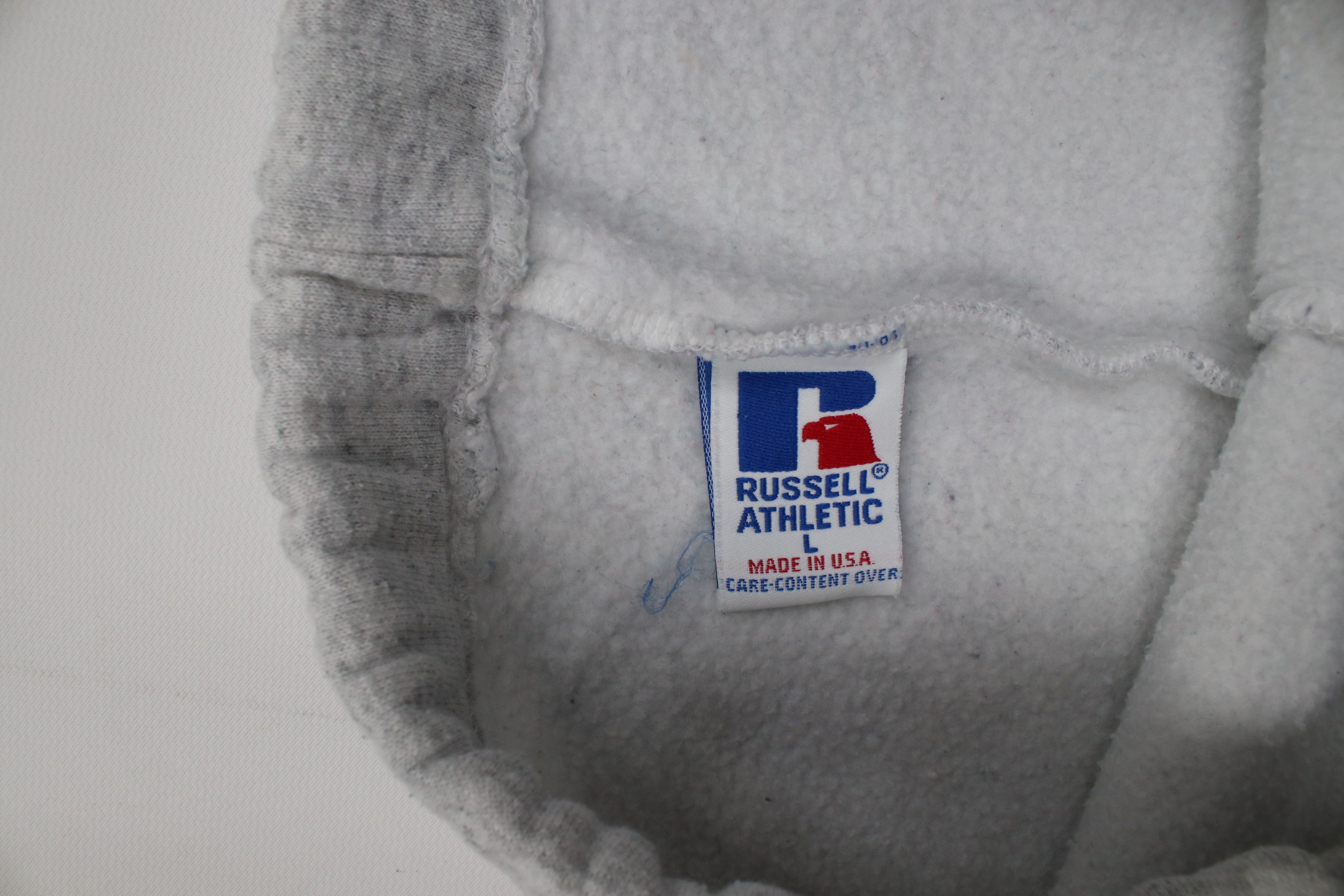 Russell Athletic Vintage 80s 90s Russell Athletic Sweatpants Joggers Gray USA Size US 36 / EU 52 - 8 Thumbnail