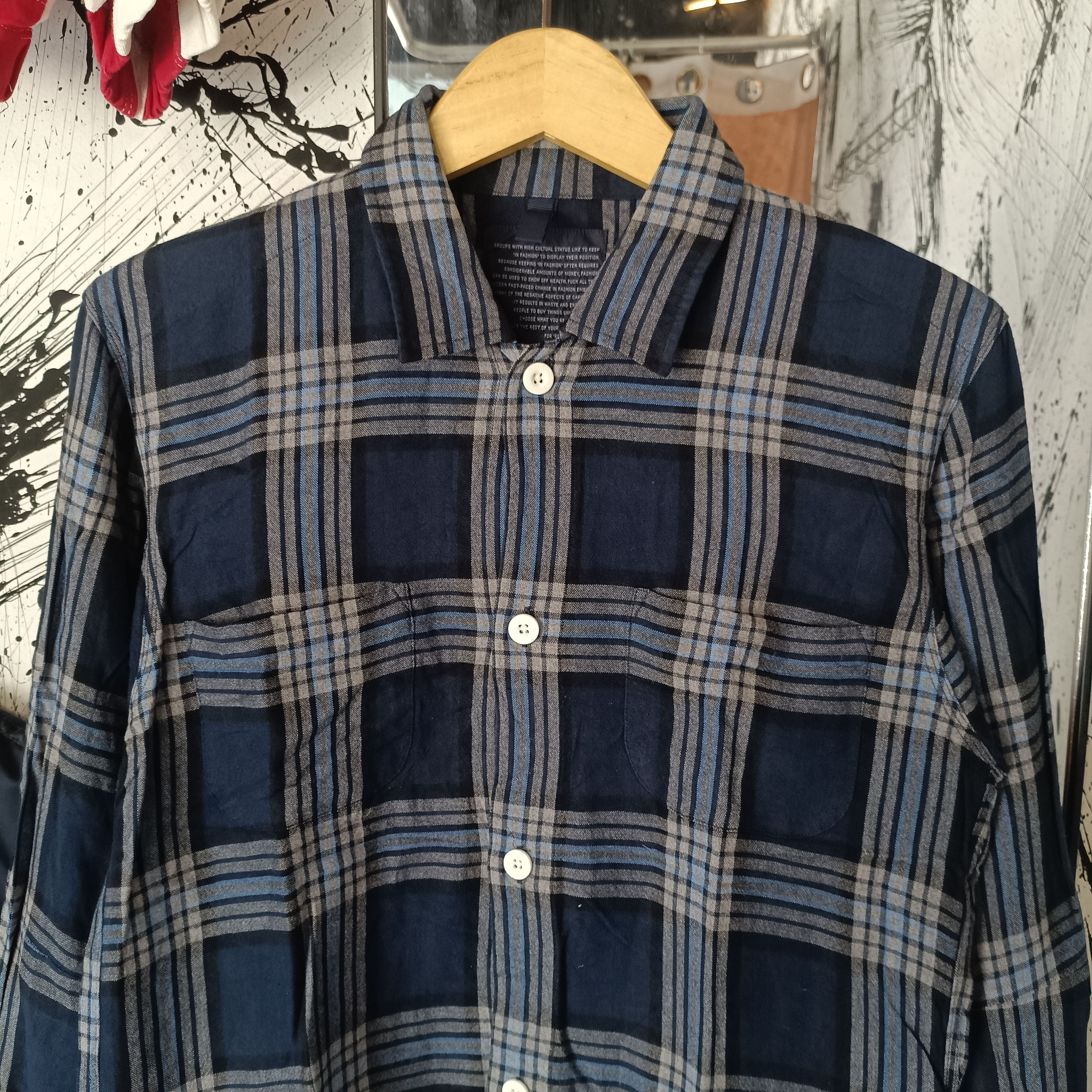 Nonnative Nonnative Plaid Checkered Shirt Japan Size S / US 4 / IT 40 - 2 Thumbnail