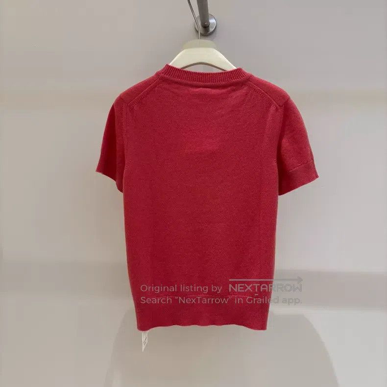 Hermes Hermes Women's Round Neck Knit Short Sleeve Sweater Size XS / US 0-2 / IT 36-38 - 2 Thumbnail
