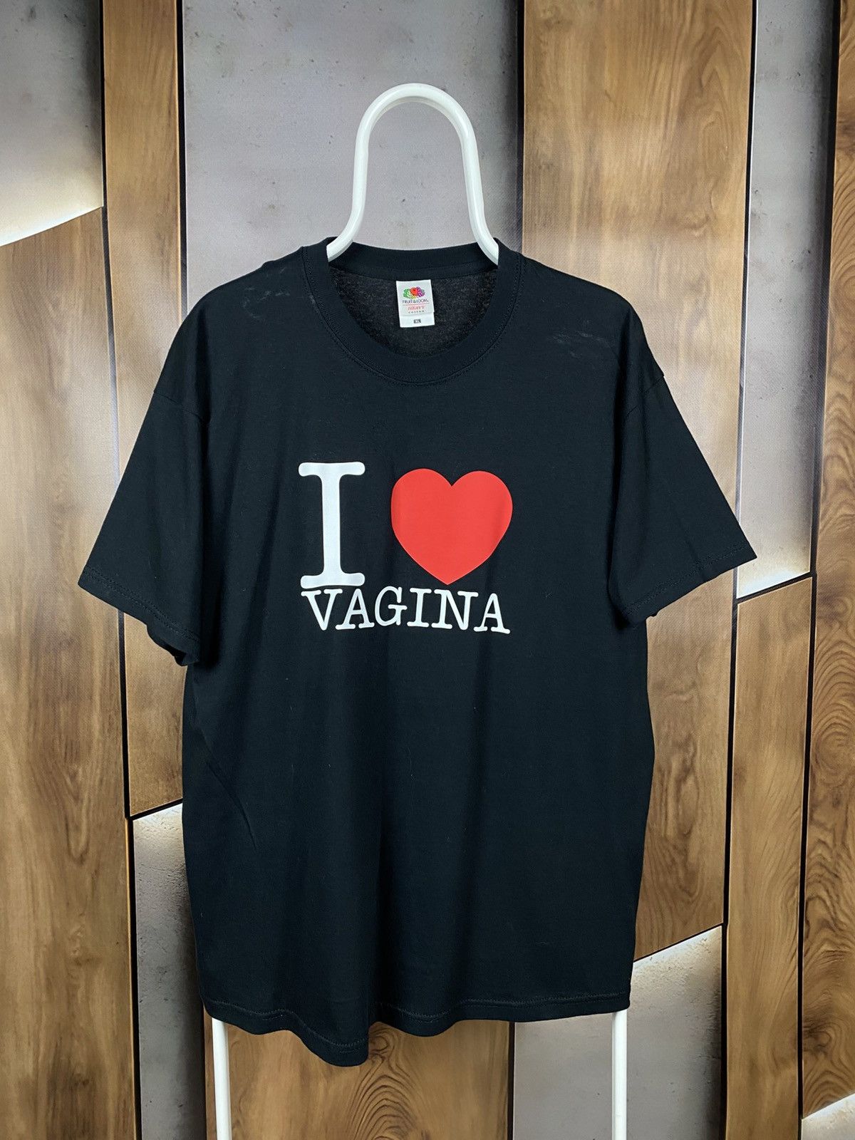 Vintage ❤️Vintage 00s T-Shirt I Love Vagina VTG Humor Tee❤️ Size US XL / EU 56 / 4 - 1 Thumbnail