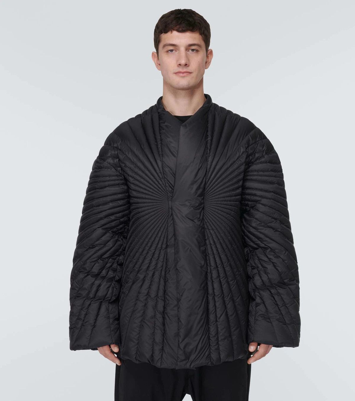 Rick Owens o1mris0824 Owens Radiance Jacket in Black Size US S / EU 44-46 / 1 - 5 Thumbnail