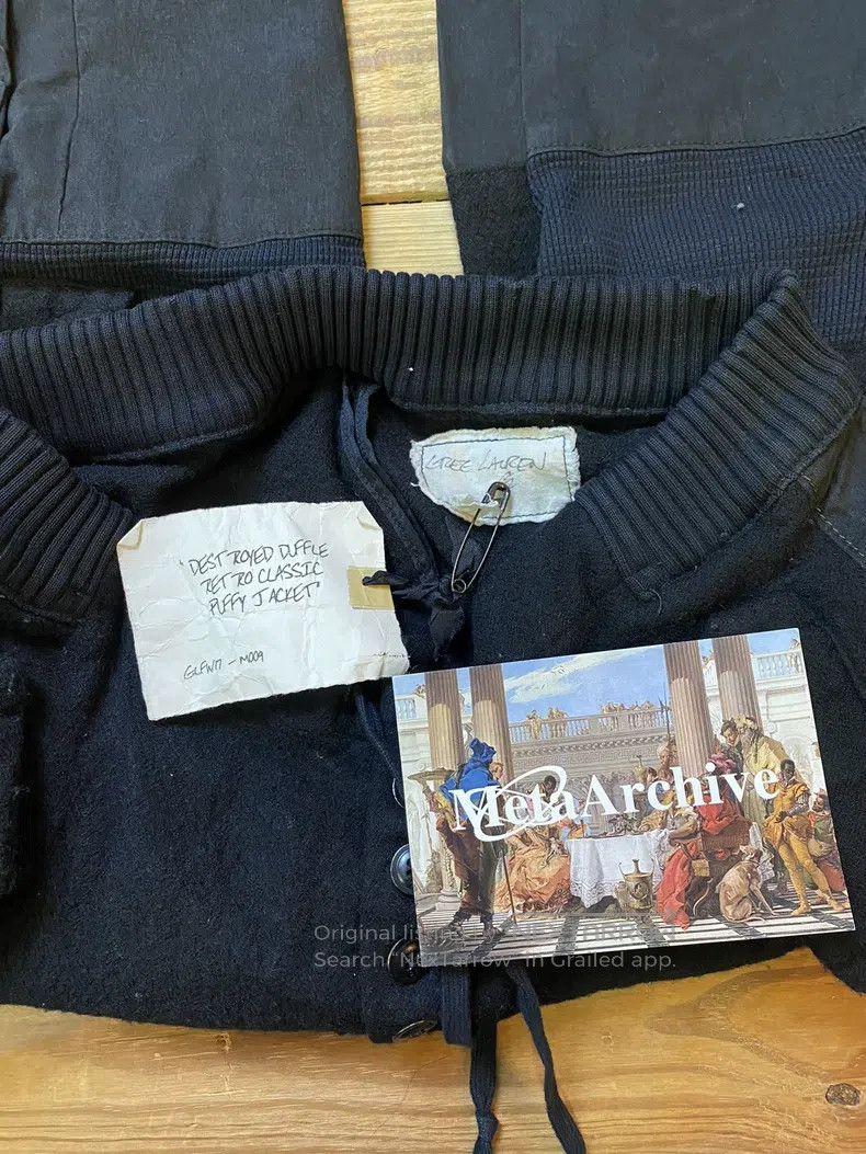 Greg Lauren Greg Lauren size S Woolen patchwork work pants Size US 27 - 4 Thumbnail