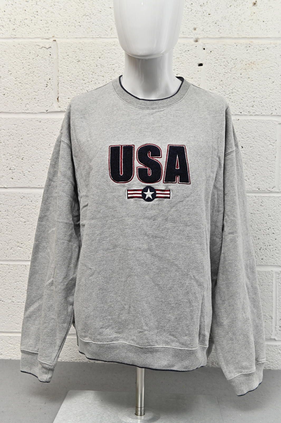 The Unbranded Brand C&B USA Graphic Sweatshirt Comfortable Mens Size L Size US L / EU 52-54 / 3 - 2 Thumbnail