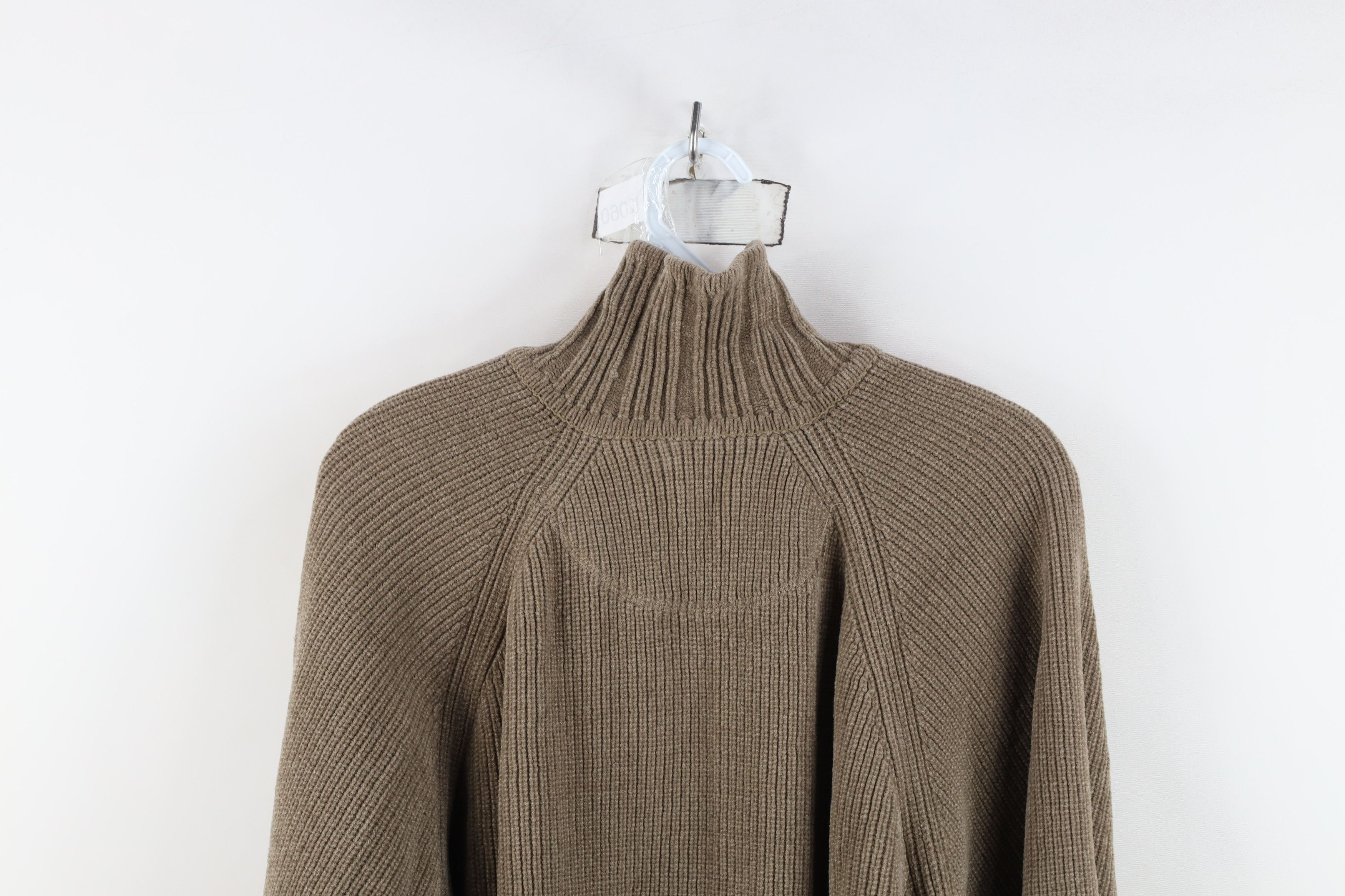 Vintage Vintage 90s Streetwear Fit Ribbed Fleece Half Zip Sweater Size S / US 4 / IT 40 - 11 Thumbnail