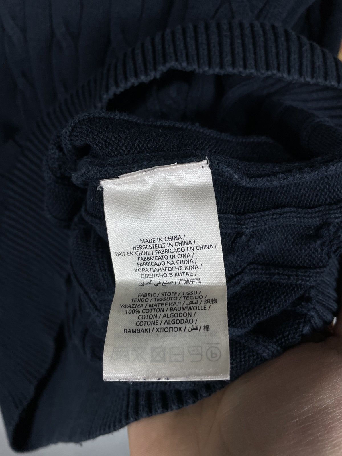 Gant Gant Navy Knitted Jumper Pull Premium Luxury Braid Knitwear Size US M / EU 48-50 / 2 - 7 Thumbnail