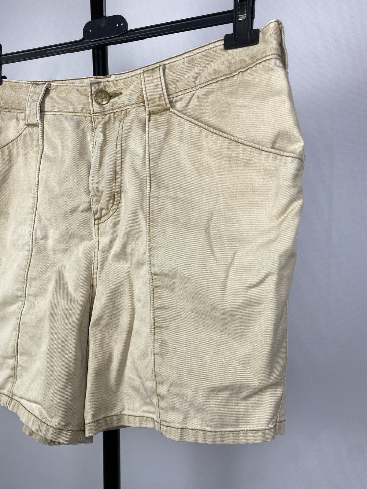 Carhartt Vintage 90s Outdoor Patagonia Beige denim shorts Size US 31 - 3 Thumbnail