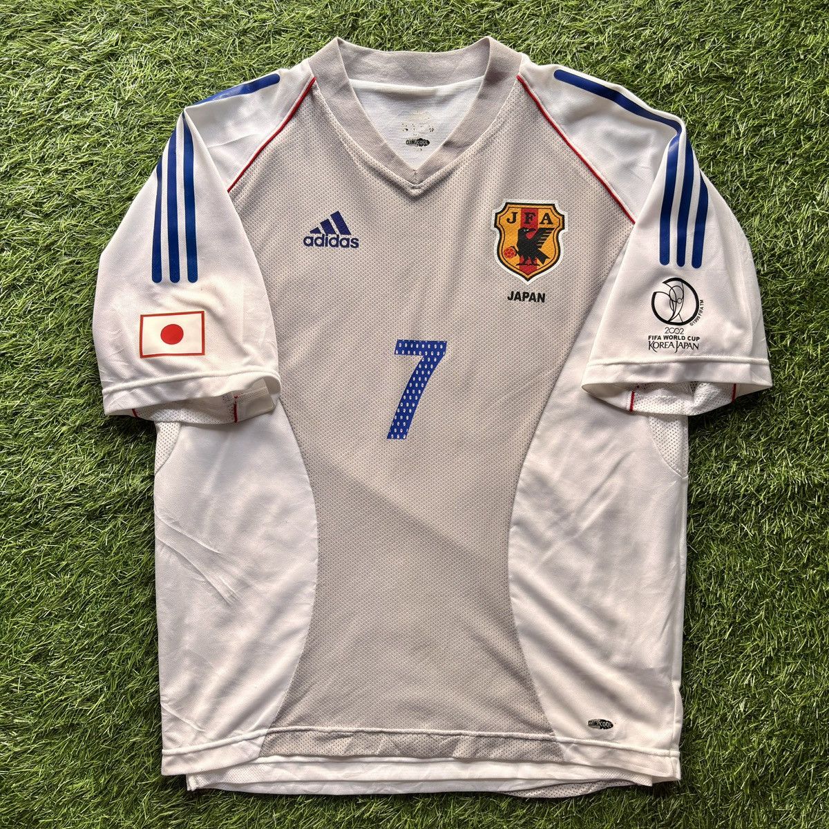 Adidas Adidas Japan Player Issue Home World Cup 2002 Nakata #7 Size US L / EU 52-54 / 3 - 1 Thumbnail