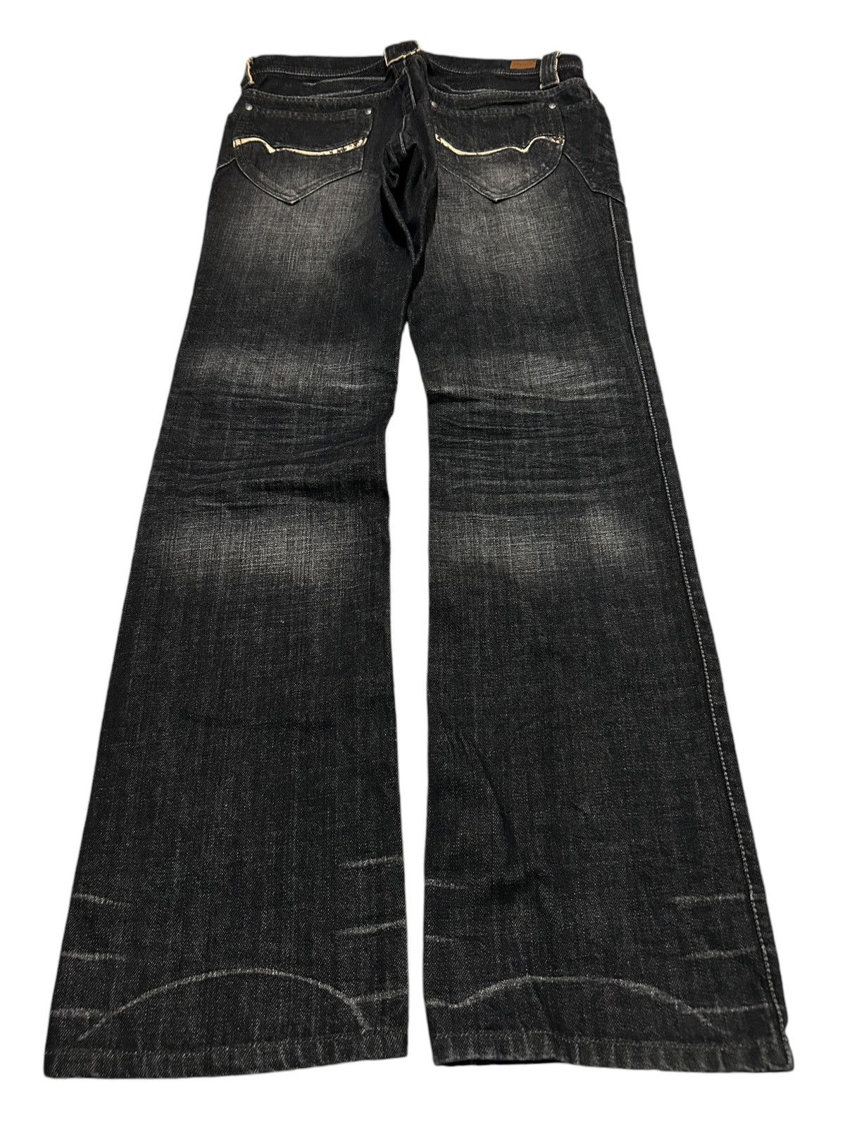 If Six Was Nine × Le Grande Bleu (L.G.B.) × Nicole Club Nicole Club For Men Rare Japanese Punk Style Denim 🎌☠️☠️ Size US 31 - 1 Thumbnail