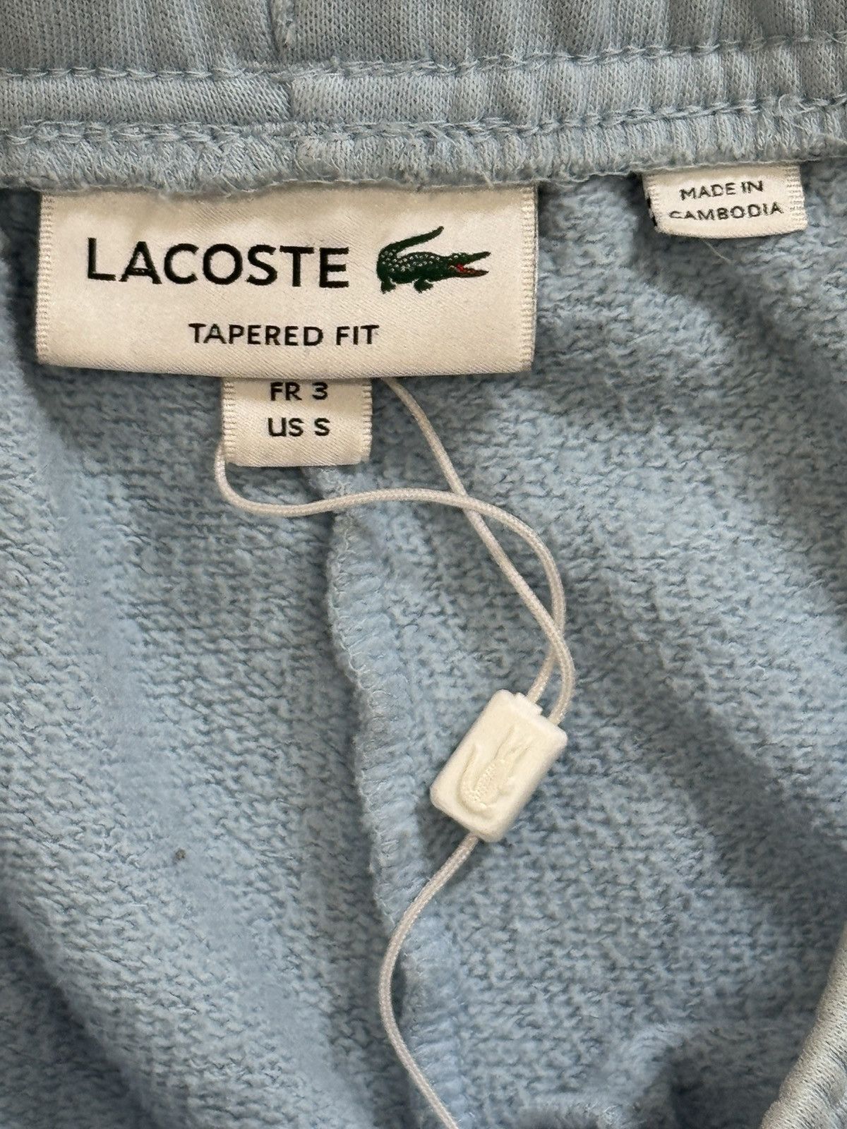 Lacoste Lacoste Men’s Tapered Fit Jogger Sweatpants Size US 31 - 3 Thumbnail