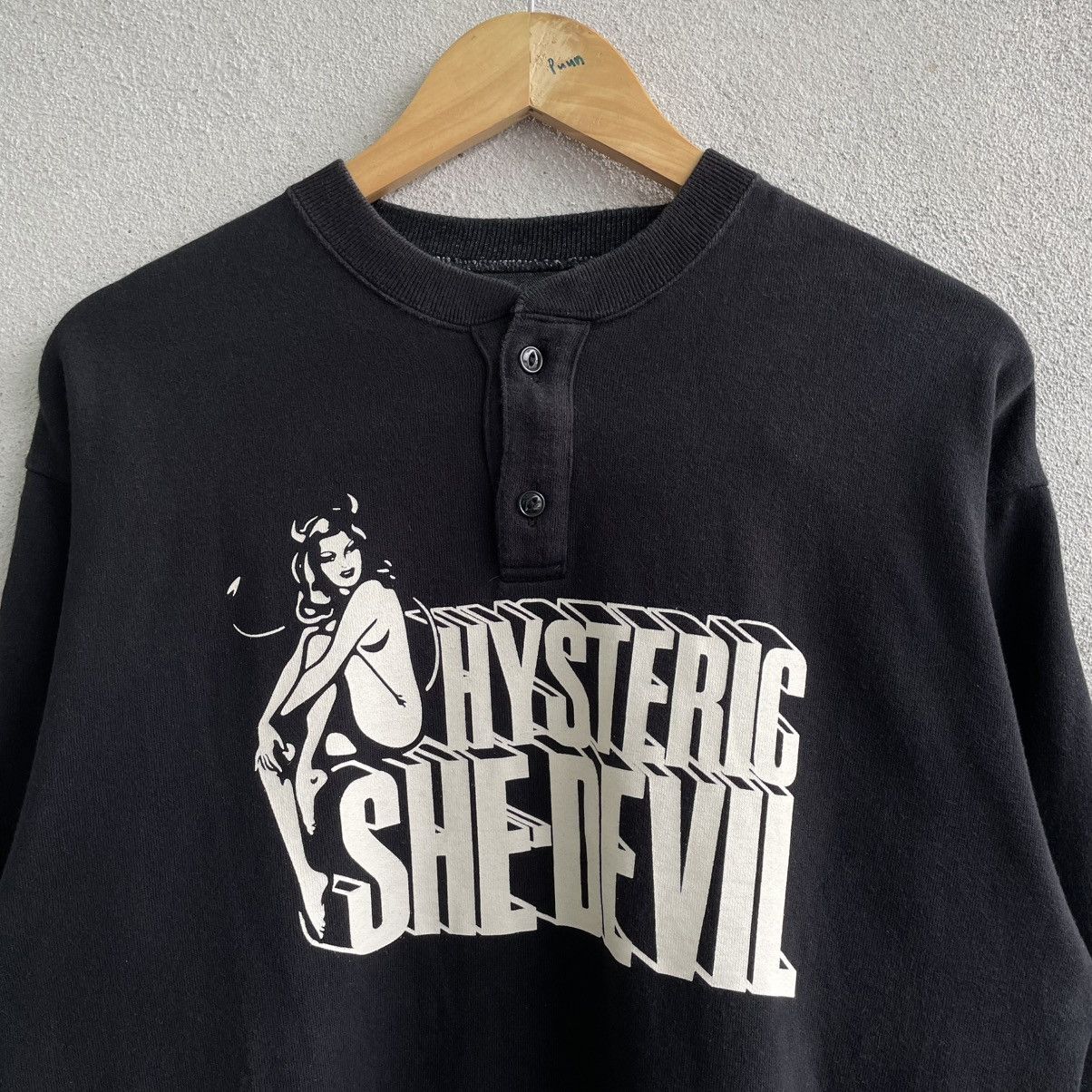 Hysteric Glamour Hysteric Glamour She-Devil Reworked Shirt Size US L / EU 52-54 / 3 - 3 Thumbnail