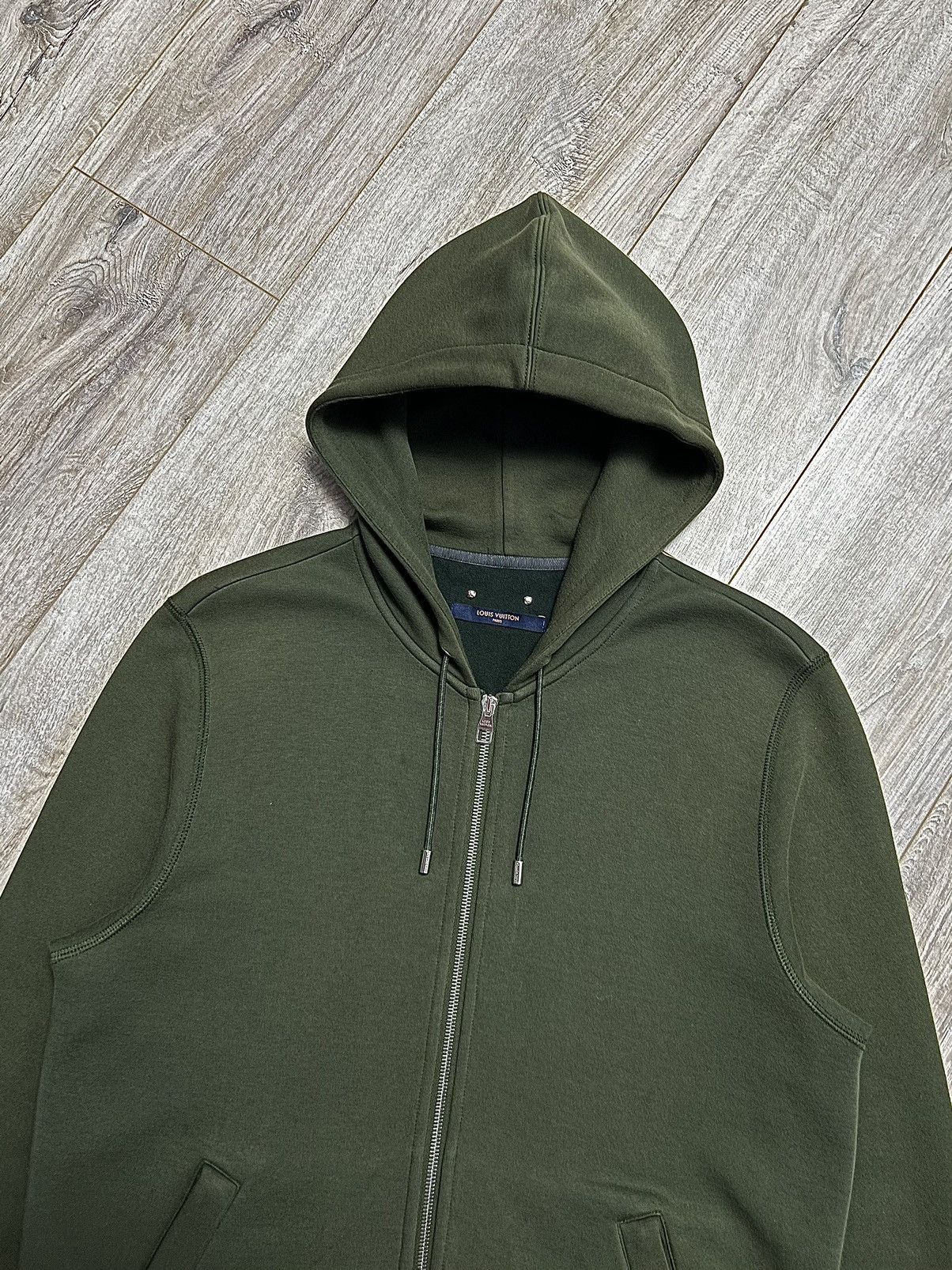 Louis Vuitton LOUIS VUITTON Sweatsuit LV Logo Cotton Zip Hoodie/Pants Set Size US M / EU 48-50 / 2 - 7 Thumbnail