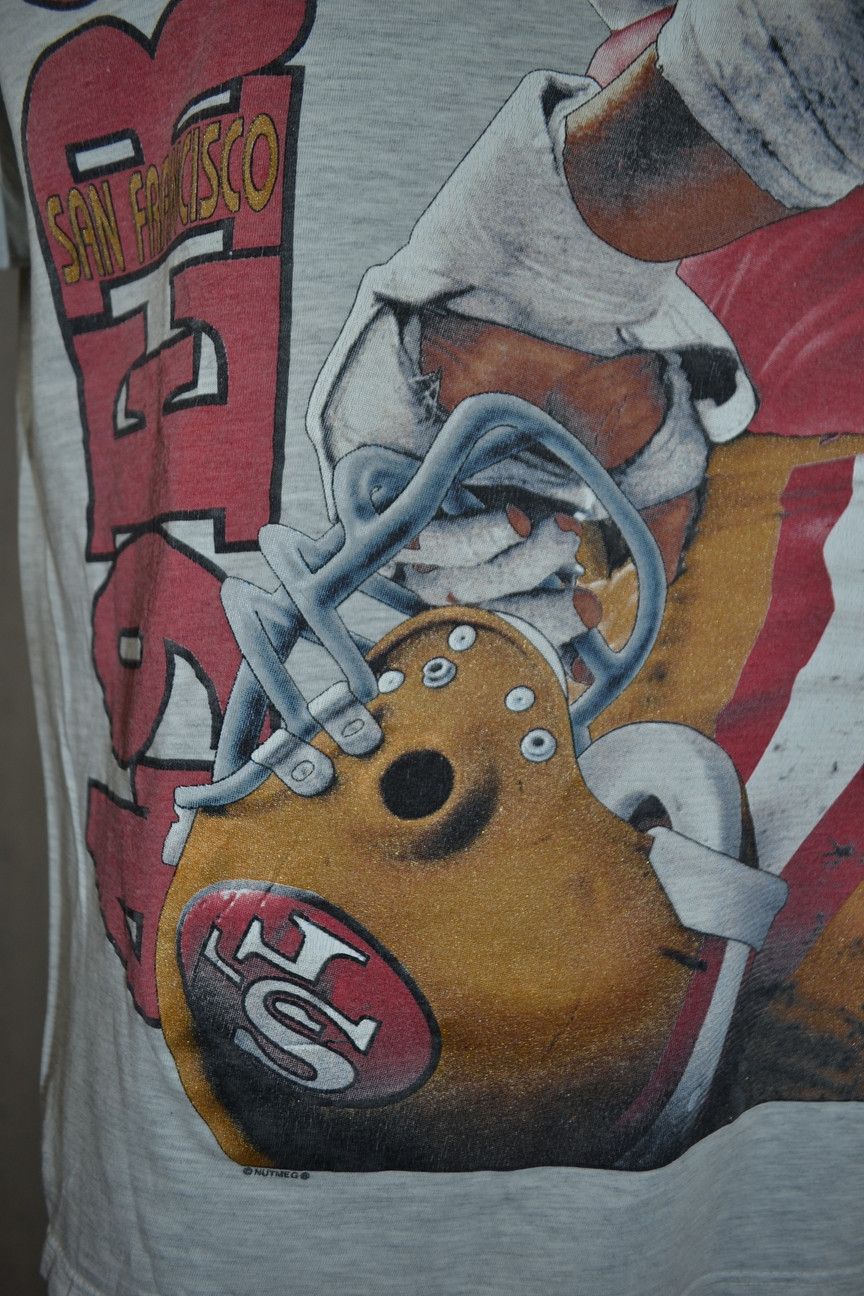 Nutmeg Vintage 1995 San Francisco 49ers Nutmeg NFL Graphic T-shirt Size US M / EU 48-50 / 2 - 5 Thumbnail