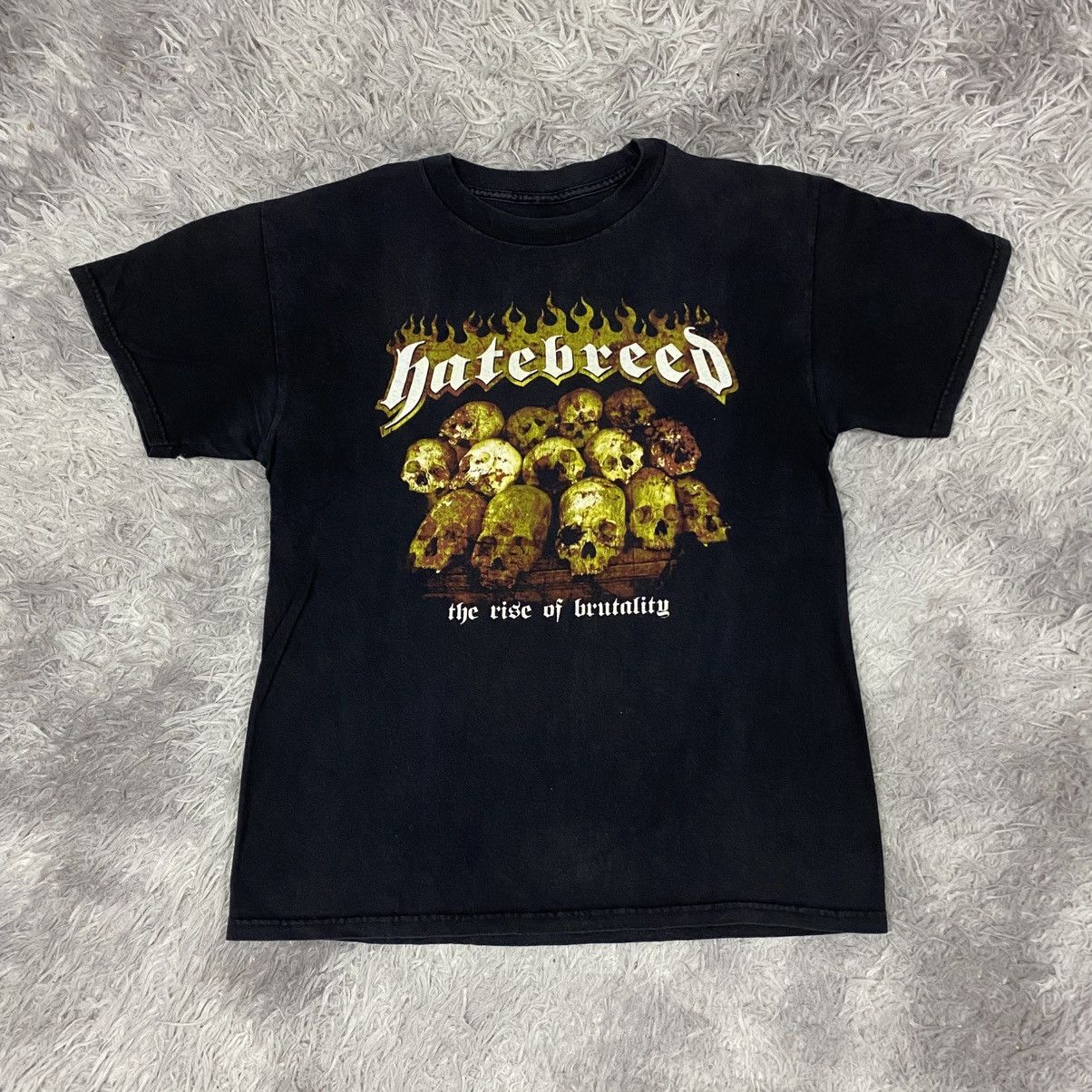 Band Tees × Vintage Vintage Y2K metal hardcore band hatebreed rise of brutality Size US M / EU 48-50 / 2 - 1 Thumbnail