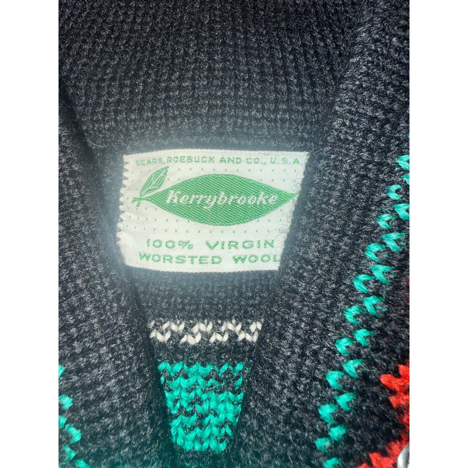 Other Vintage Berrybrooke Wool LaceUp Sweater 100% Virgin Wool Size US M / EU 48-50 / 2 - 2 Thumbnail