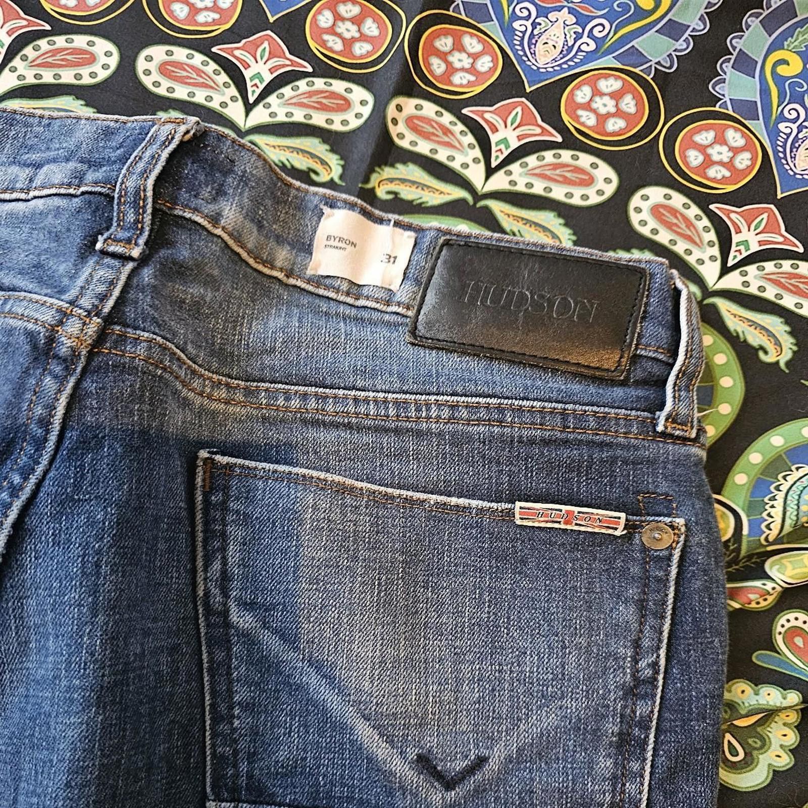 Hudson Hudson Men's Blue Jeans Size US 31 - 6 Thumbnail
