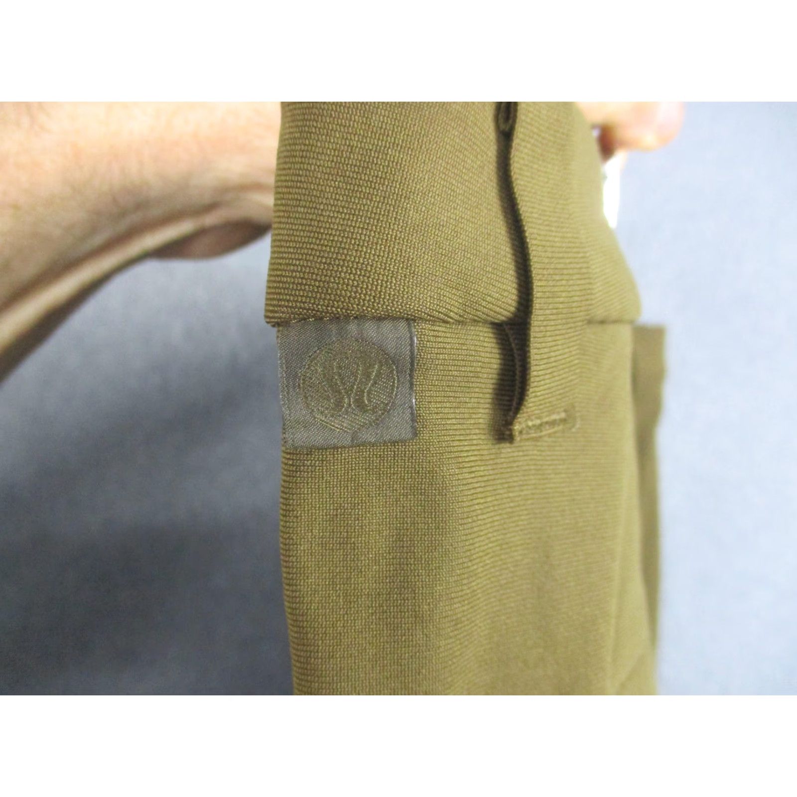 Lululemon Lululemon Mens Pants Slim Tapered Flat Front Chino Green 40 Regular Inseam 30 Pockets Button Logo Size US 40 / EU 56 - 3 Thumbnail