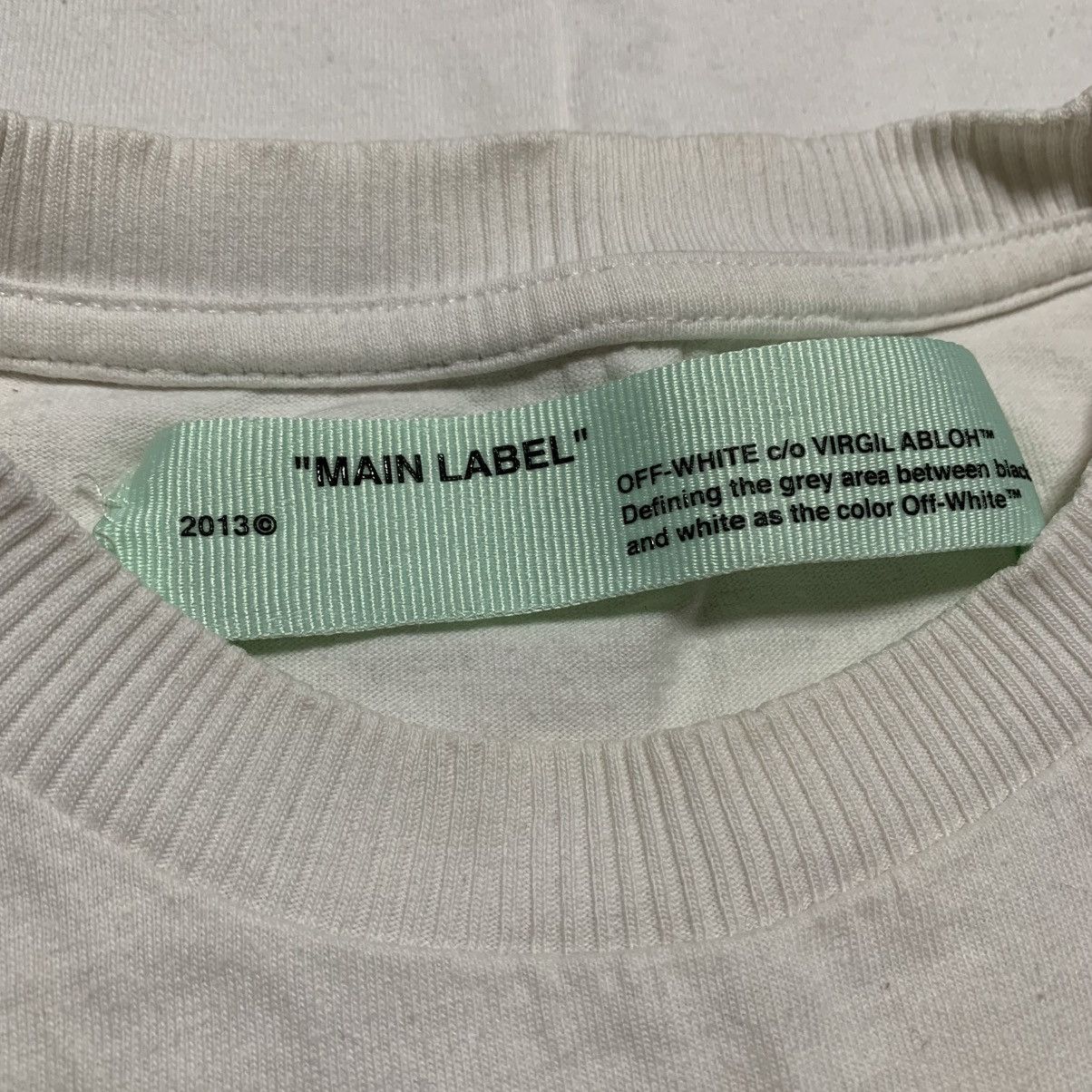 Off-White Off White XS Elevator Music White Tee Virgil Abloh Size US XS / EU 42 / 0 - 6 Thumbnail