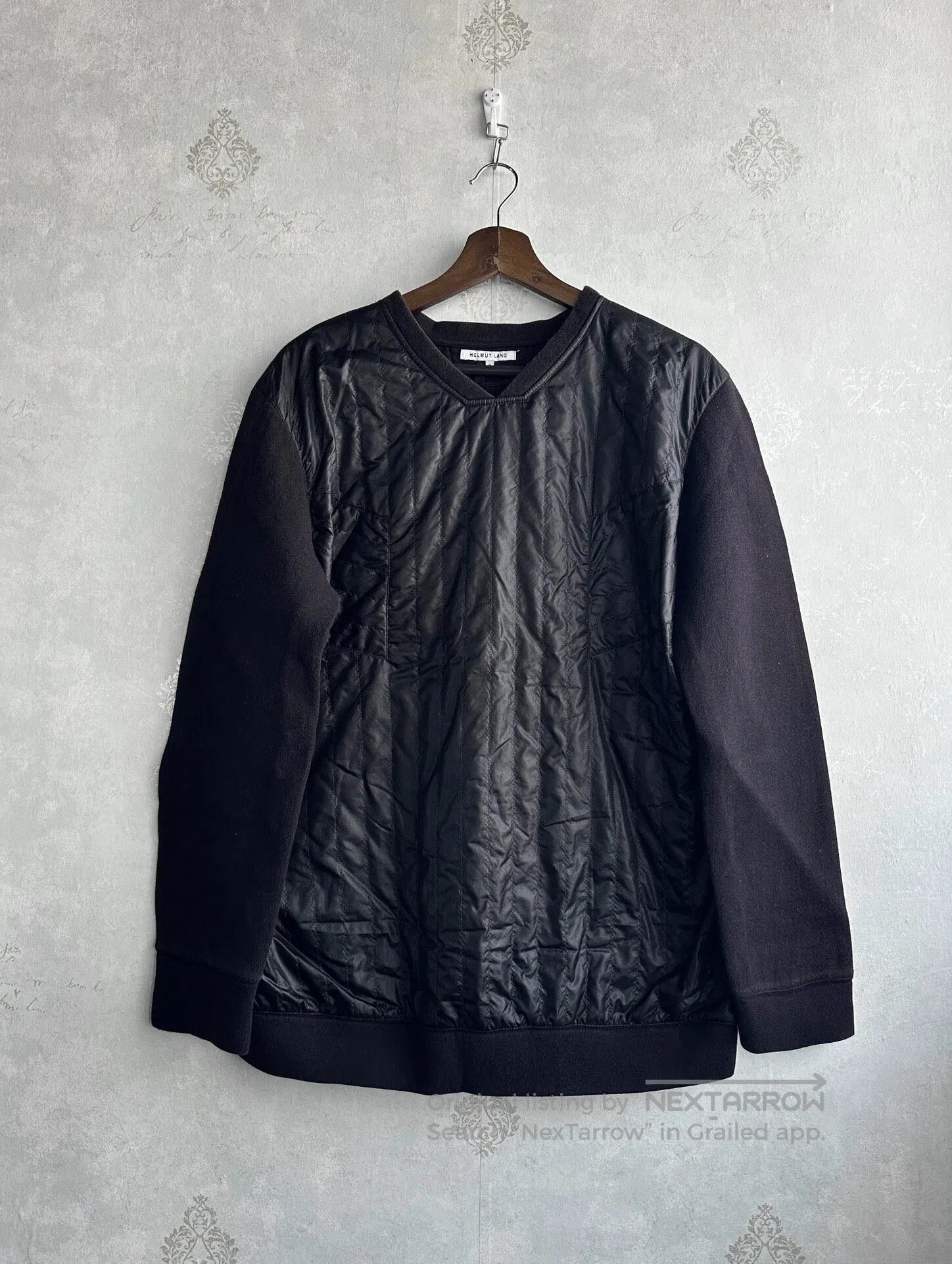 Helmut Lang HELMUT LANG Nylon fabric with cotton lining patchwork hood Size US M / EU 48-50 / 2 - 1 Thumbnail