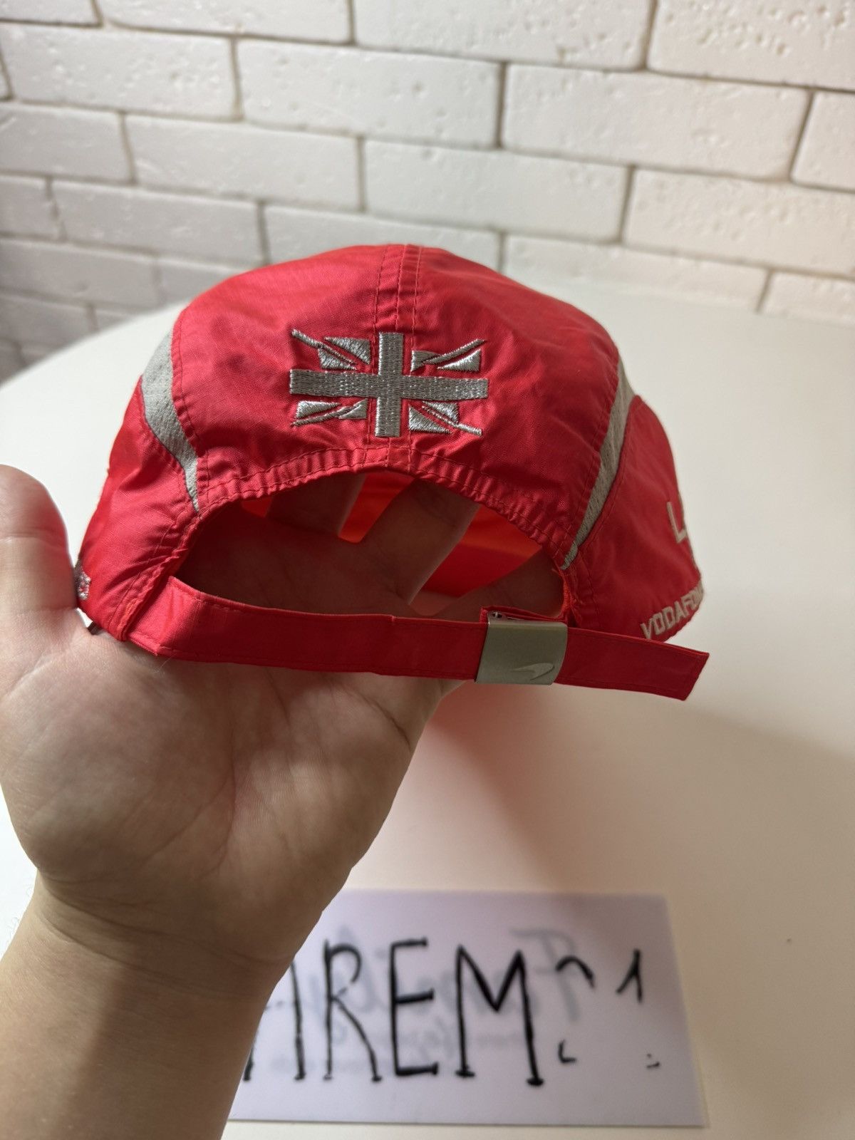 Mercedes-Benz Vodafone McLaren Mercedes vintage cap hat Size ONE SIZE - 4 Thumbnail