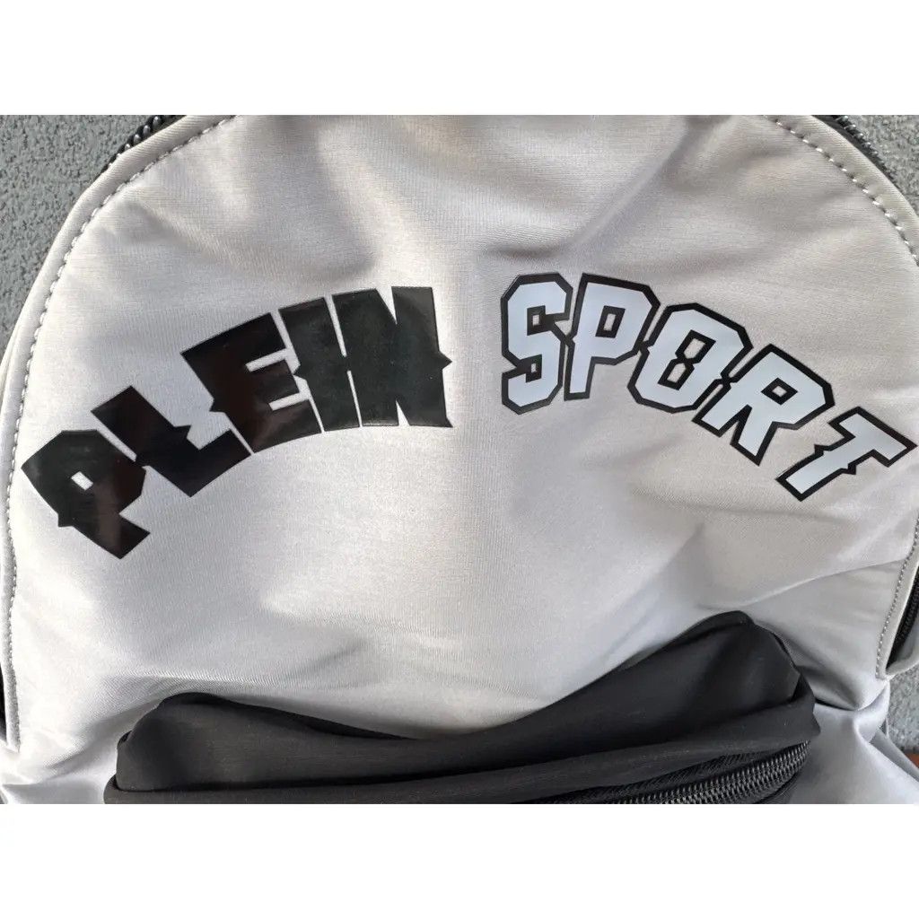 Other Plein Sport Tiger Logo Backpack Grey / Black Size ONE SIZE - 1 Thumbnail