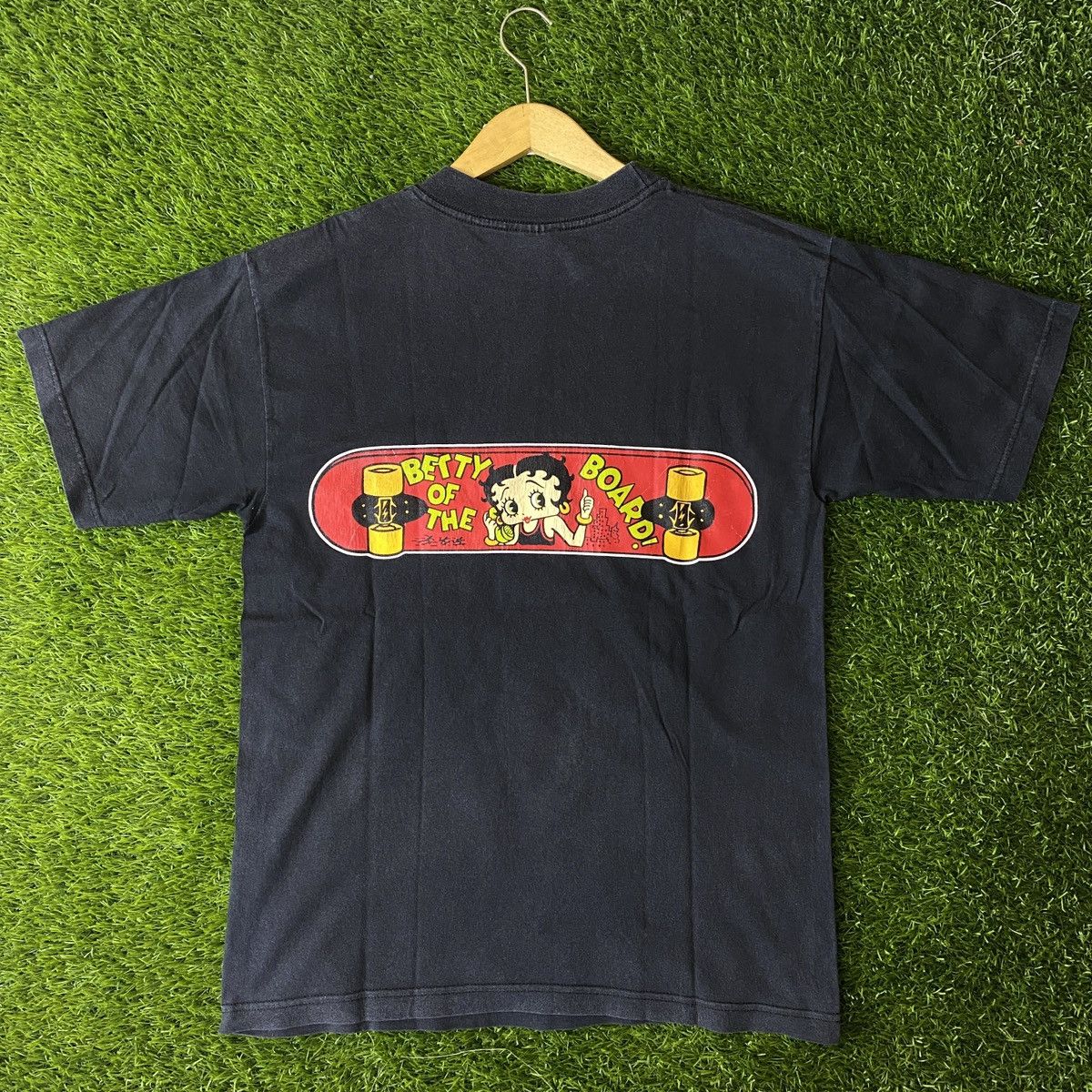 Vintage All Style Apparel & Activewear 90’s Betty Of The Board Tee Size US M / EU 48-50 / 2 - 10 Thumbnail