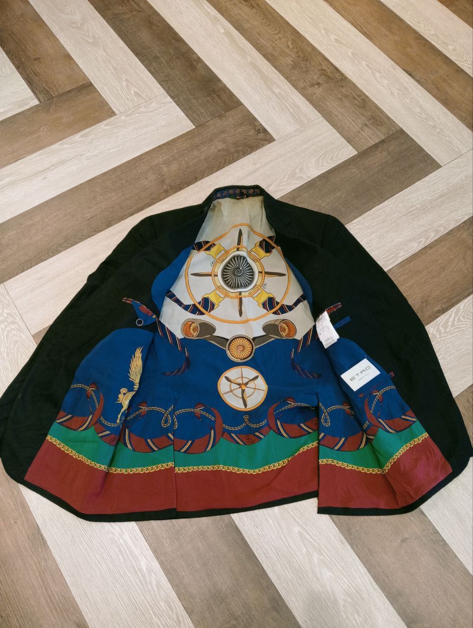 Etro LUXURY ETRO 2 BUTTON PATTERNED PAISLEY BLAZERS Size 48R - 13 Thumbnail