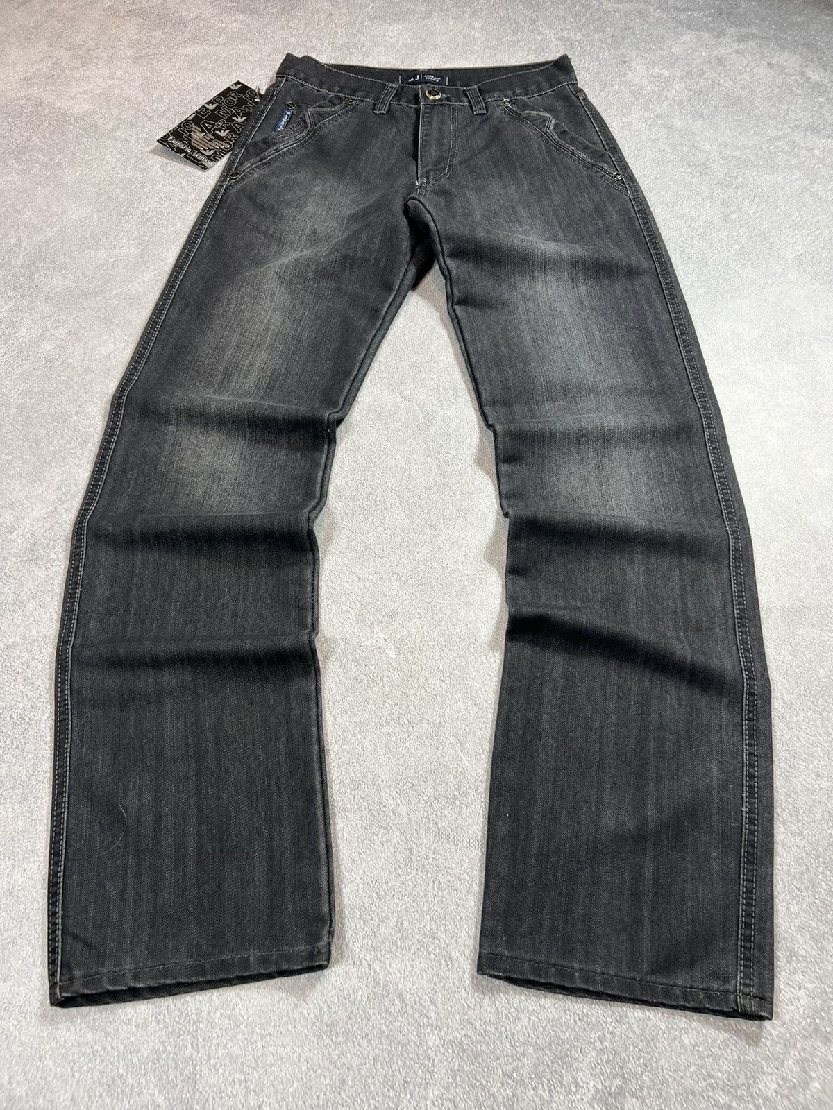 Hysteric Glamour 🔥VTG JUNYA RICK OWENS STYLE DISTRESSED HYPE Y2K JEANS Size US 31 - 7 Thumbnail