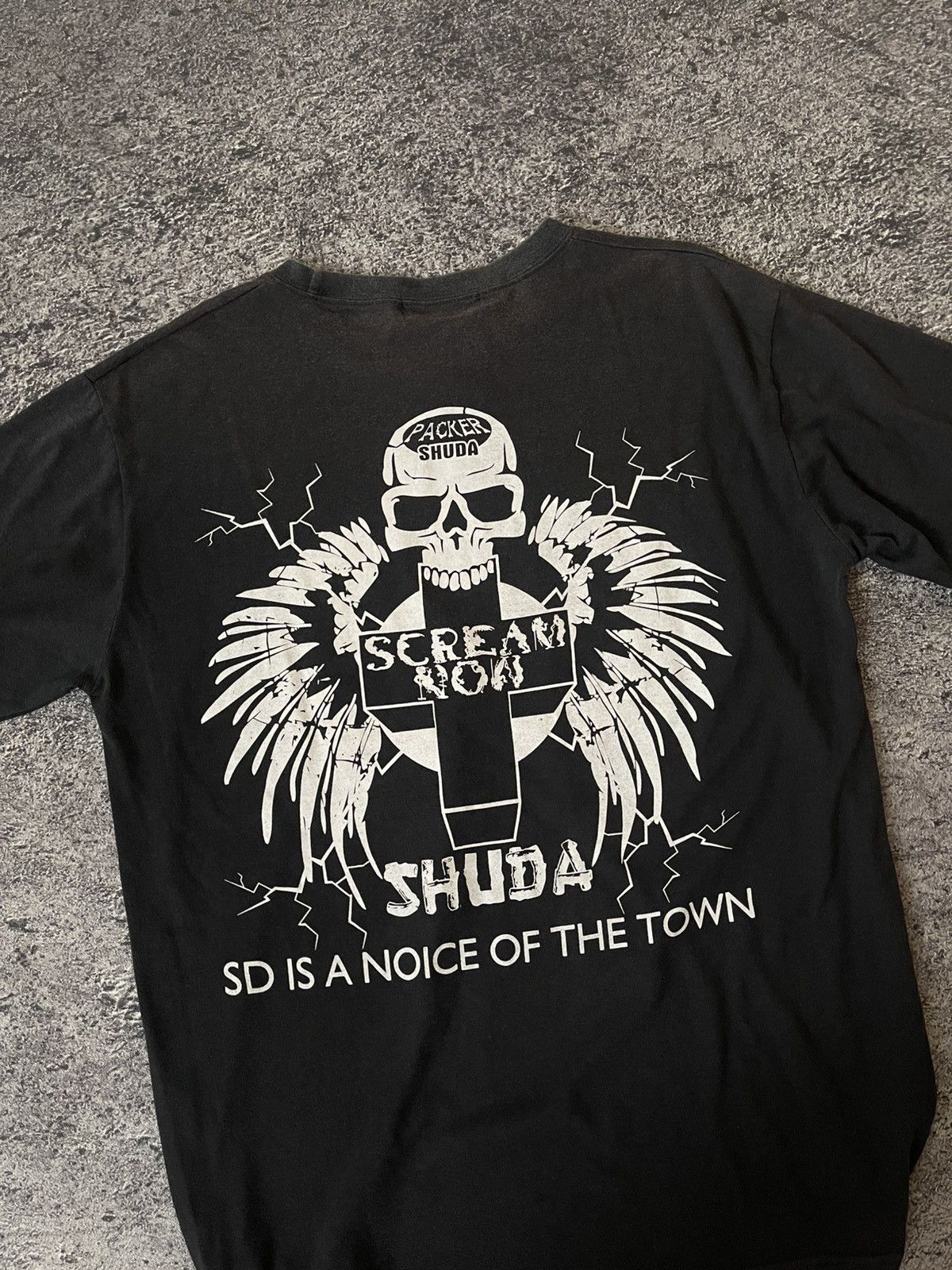 Japanese Brand Y2K M Ipolo Ifsixwasnine skull tshirt Size US L / EU 52-54 / 3 - 7 Thumbnail