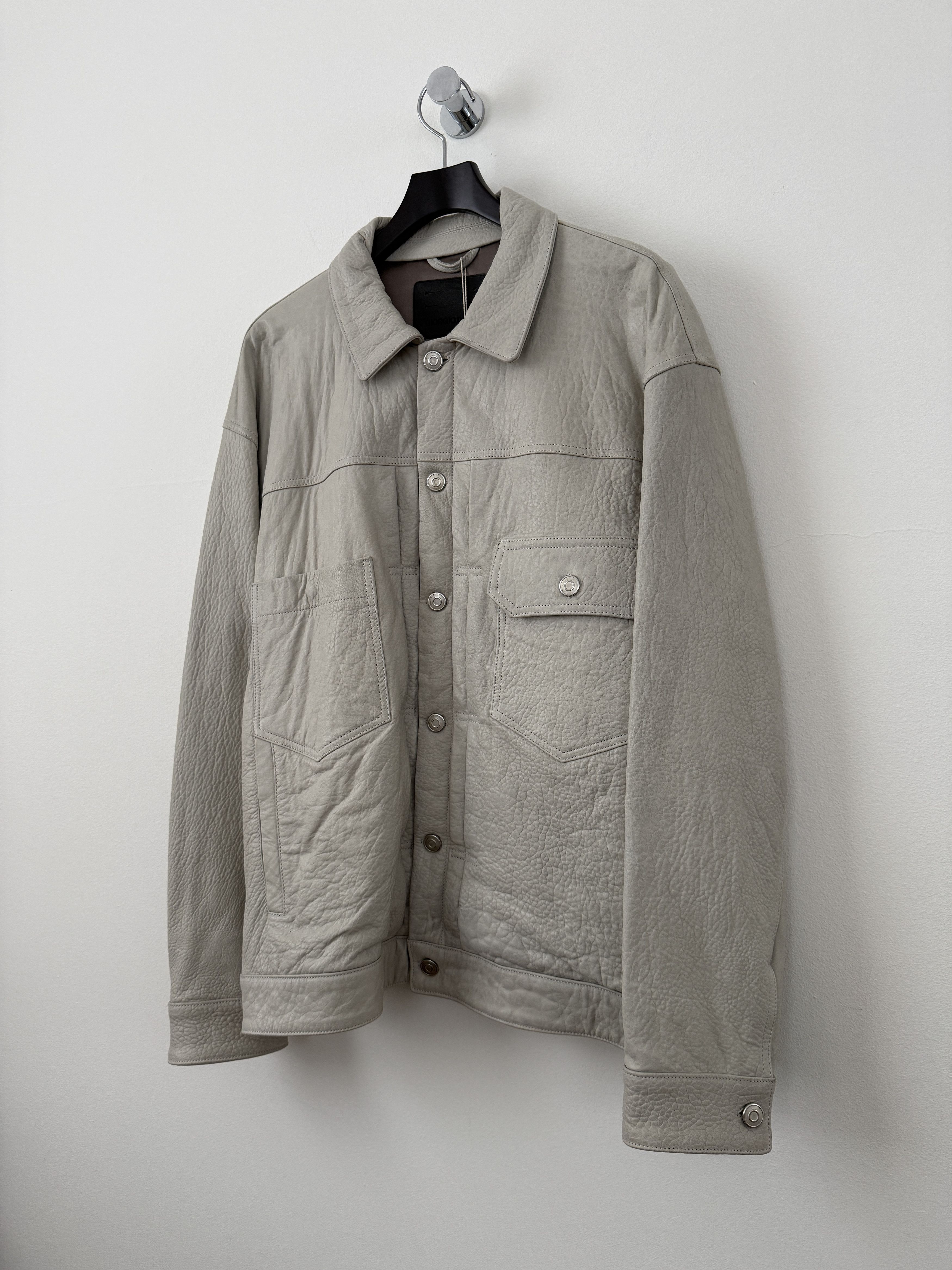 Giorgio Brato Leather Trucker Jacket Size US M / EU 48-50 / 2 - 4 Thumbnail